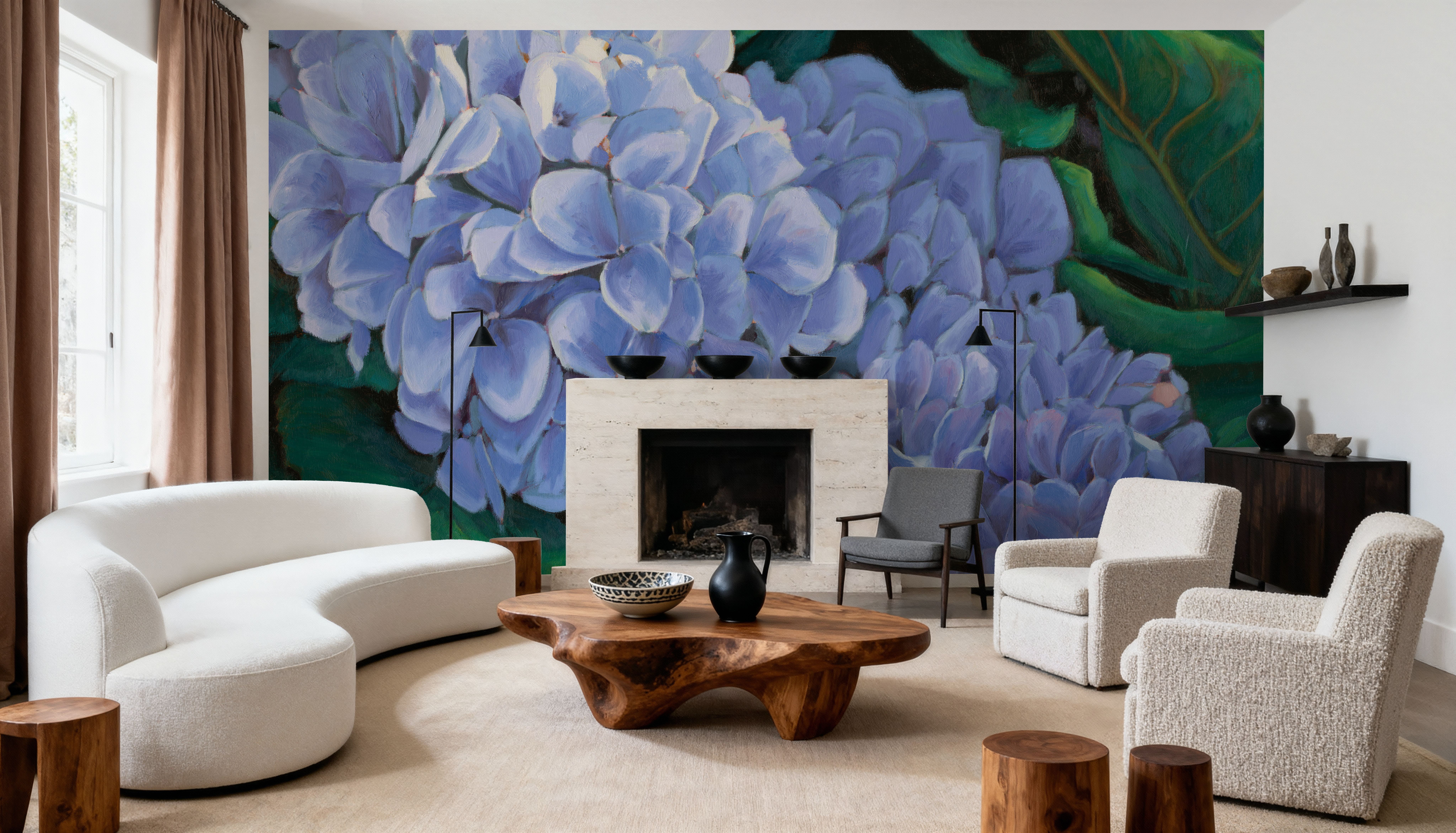 Periwinkle Hydrangea