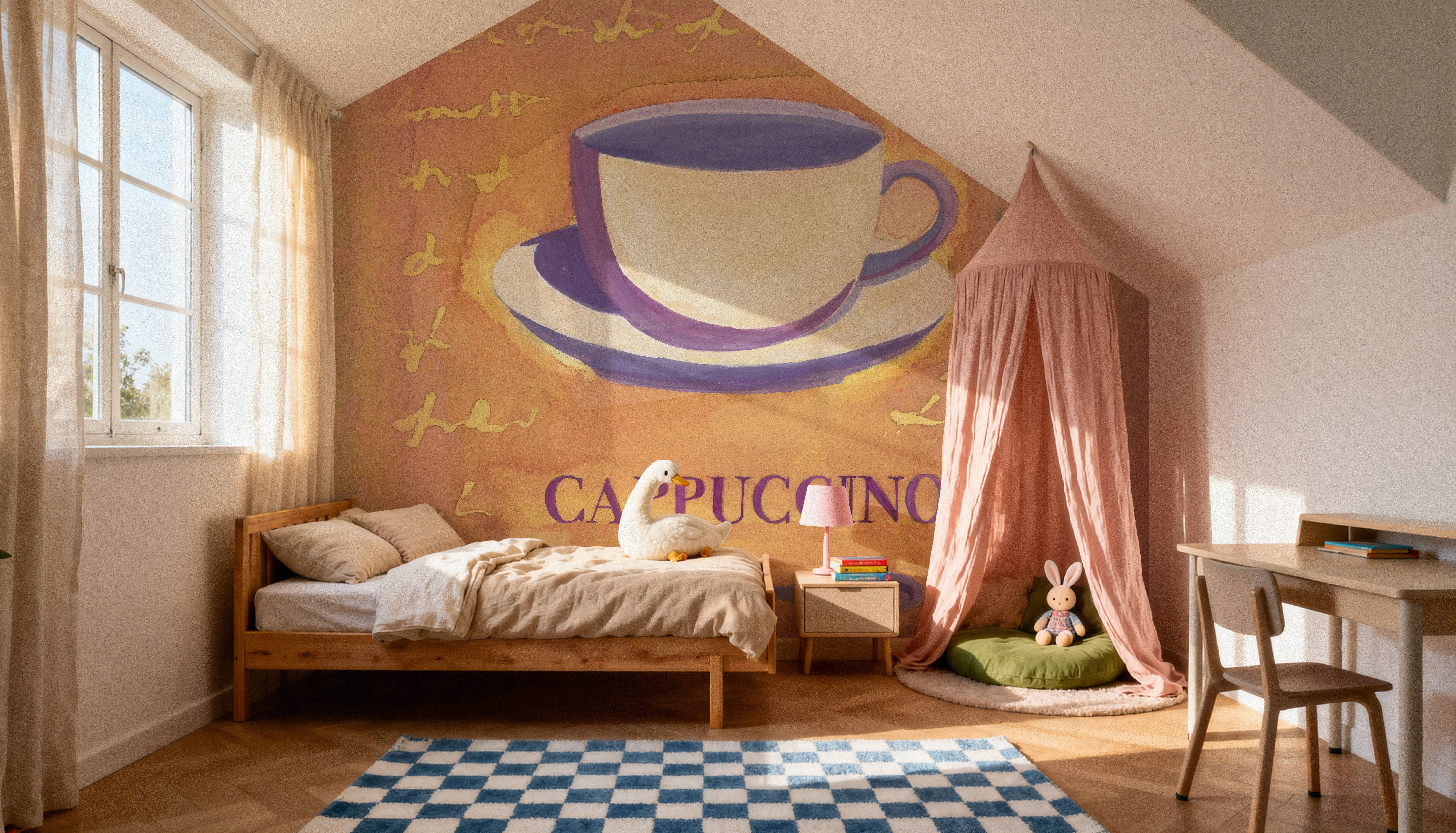 Cappaccino, Tapet