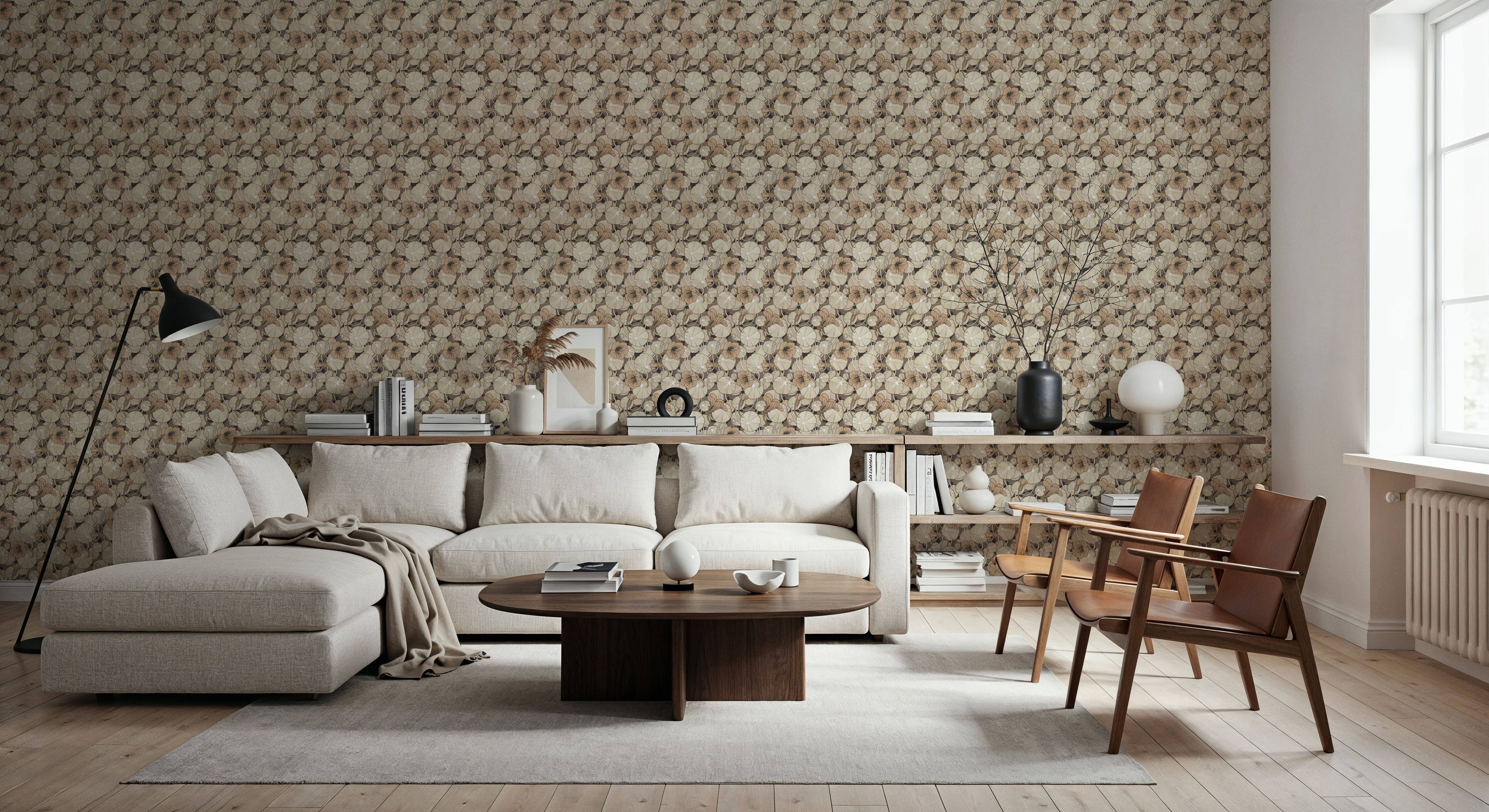 Nasturtium Verdure, Beige