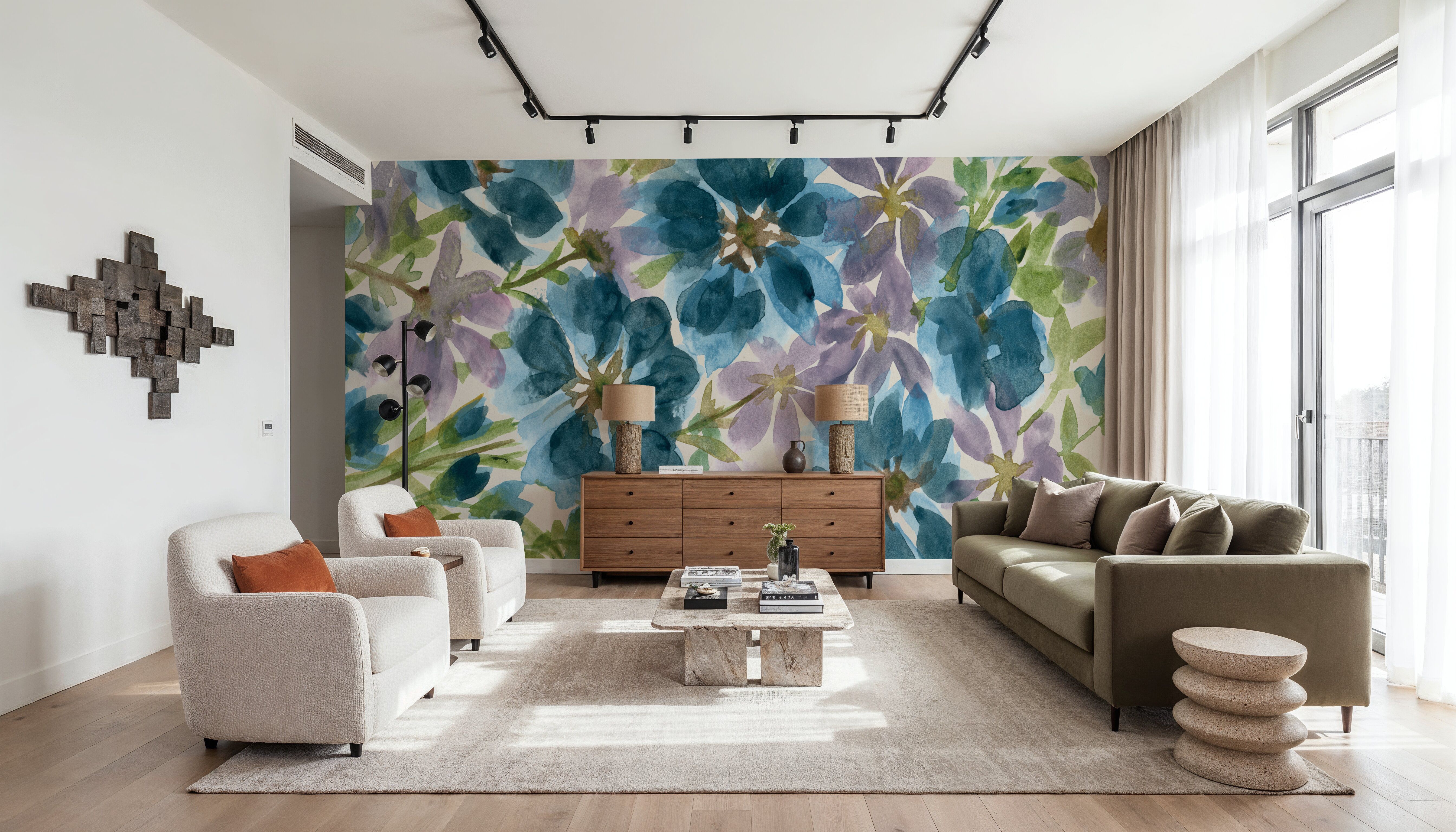 Blue Blooms