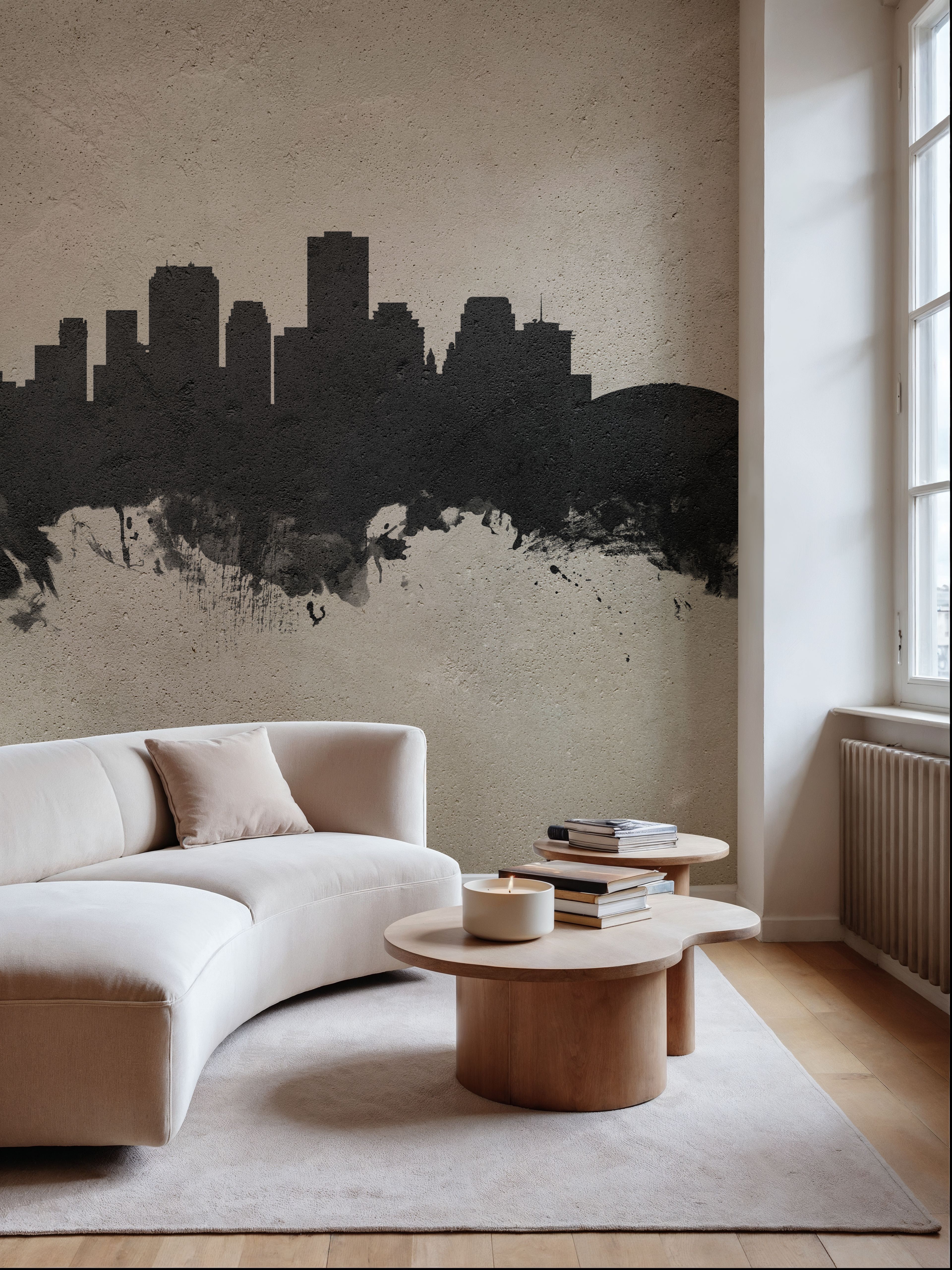 New Orleans Louisiana Skyline Concrete