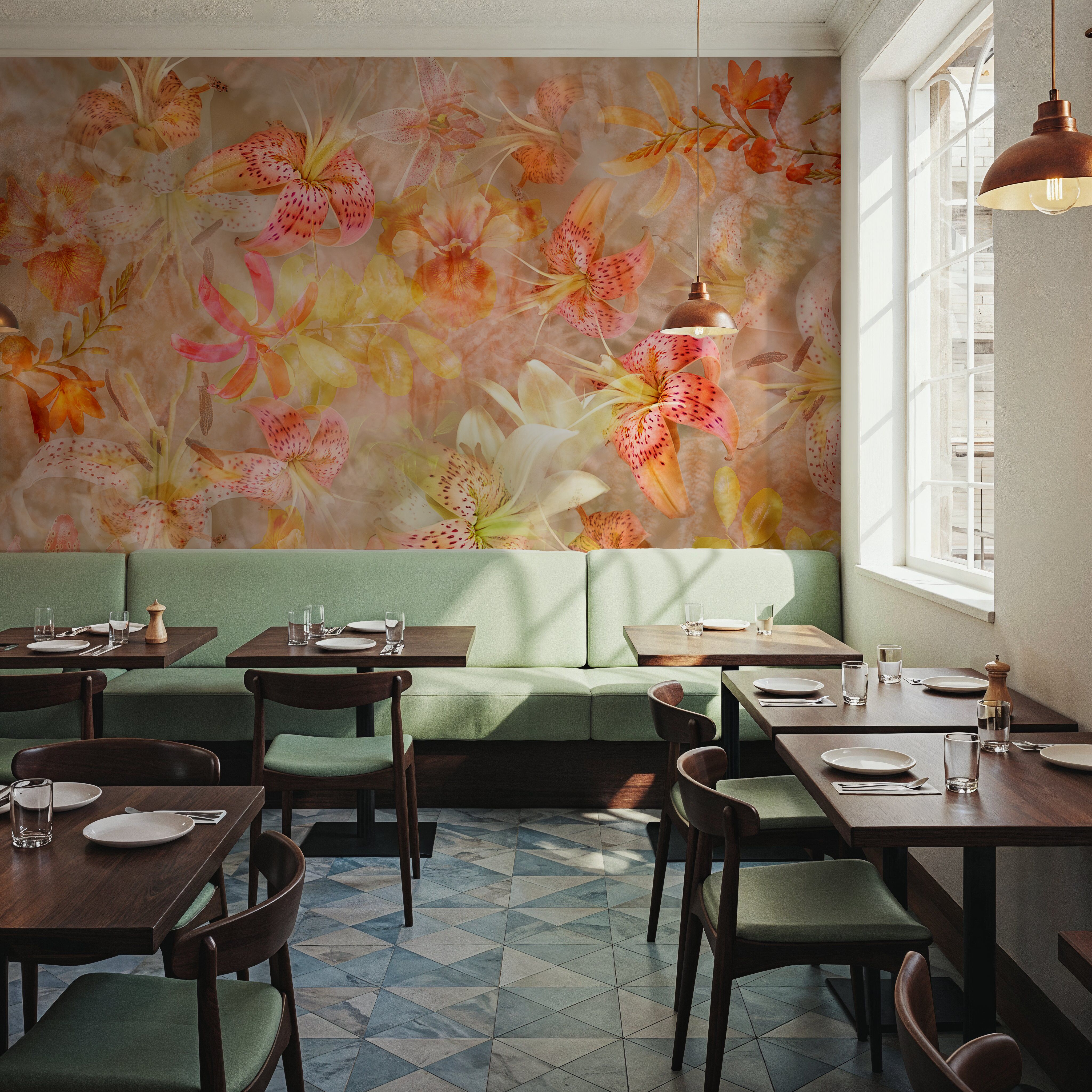 Dancing Bright Lilies