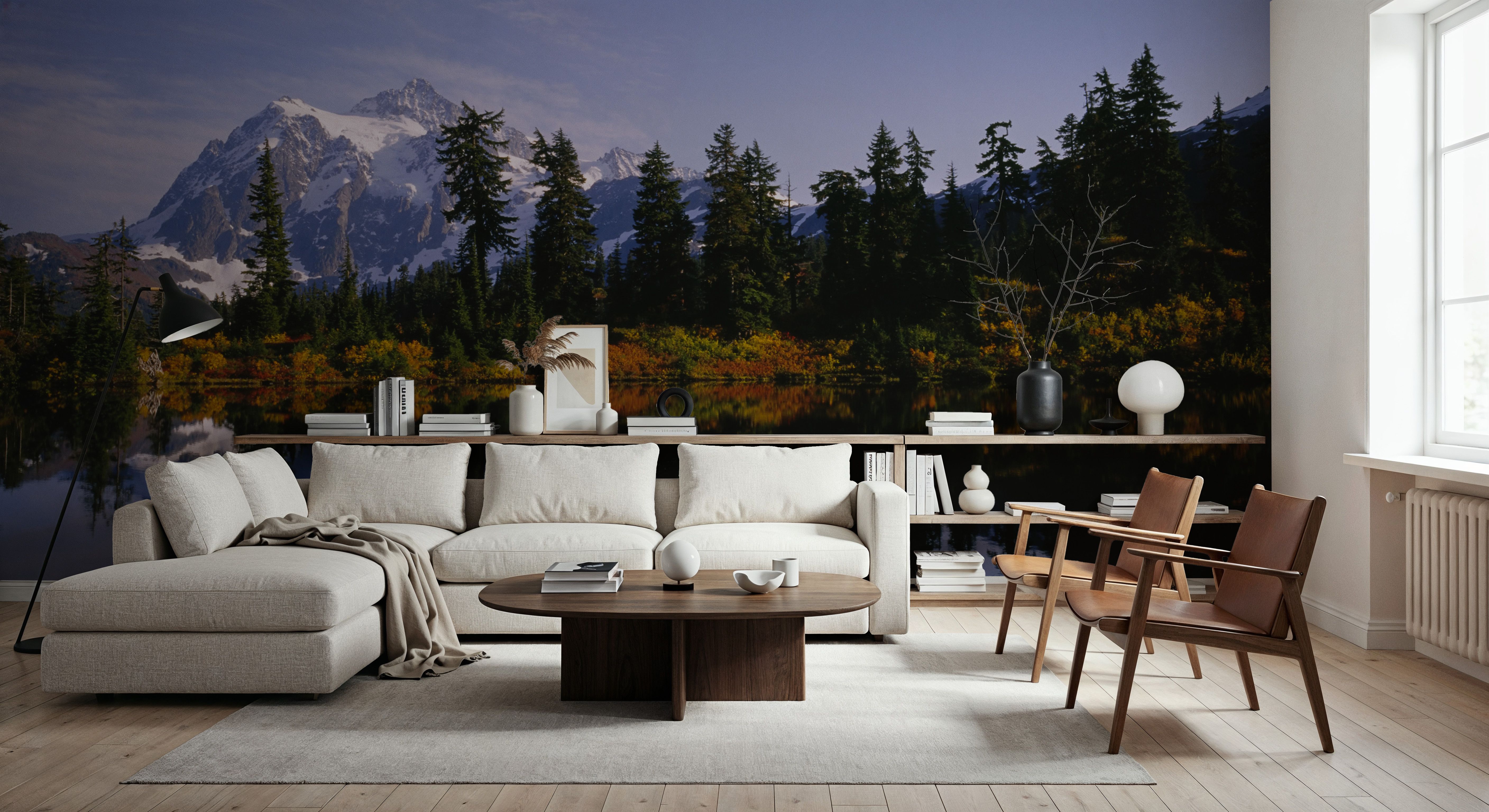 Alpine Reflection, Wallpaper