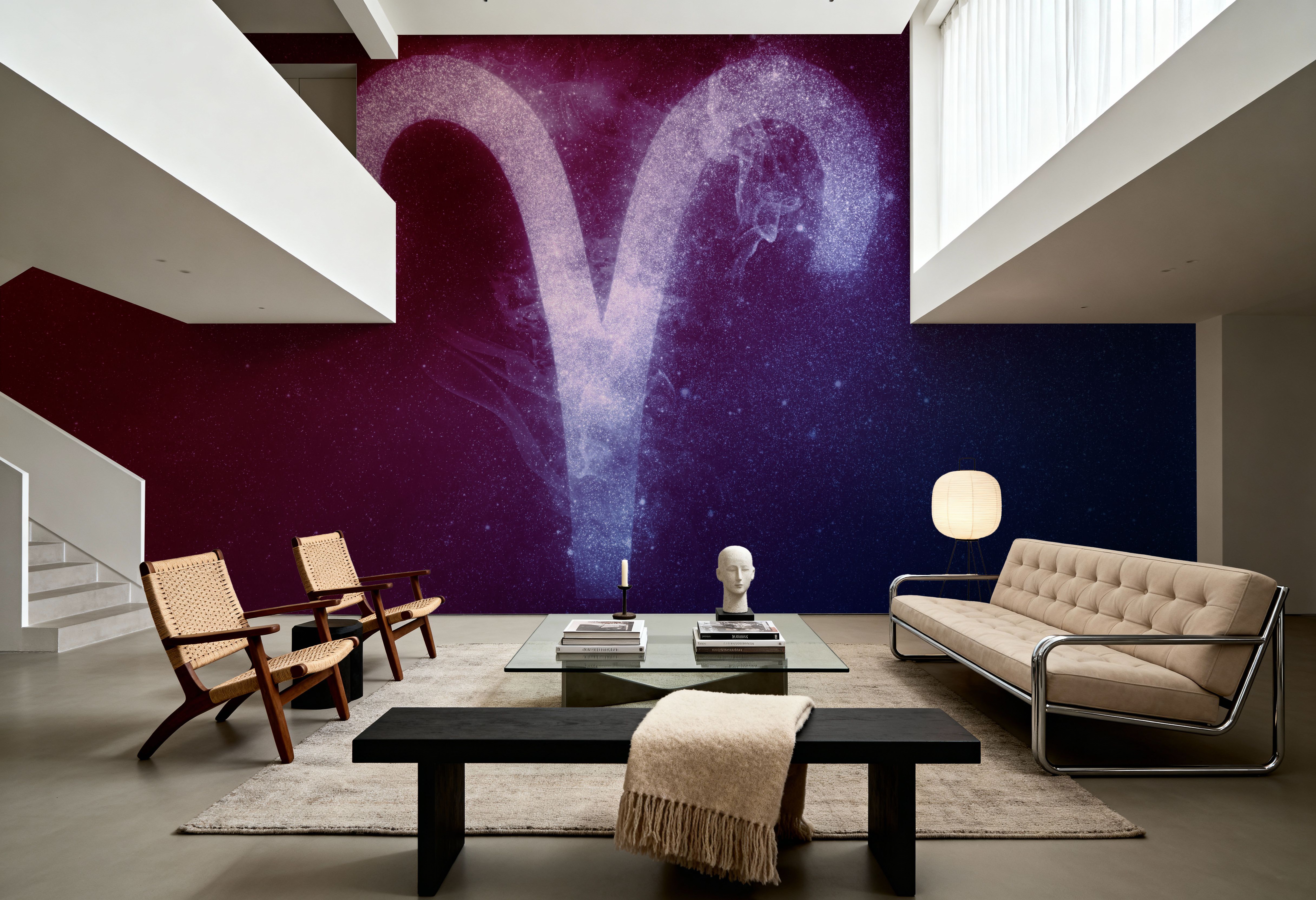 Aries Zodiac of Stars 