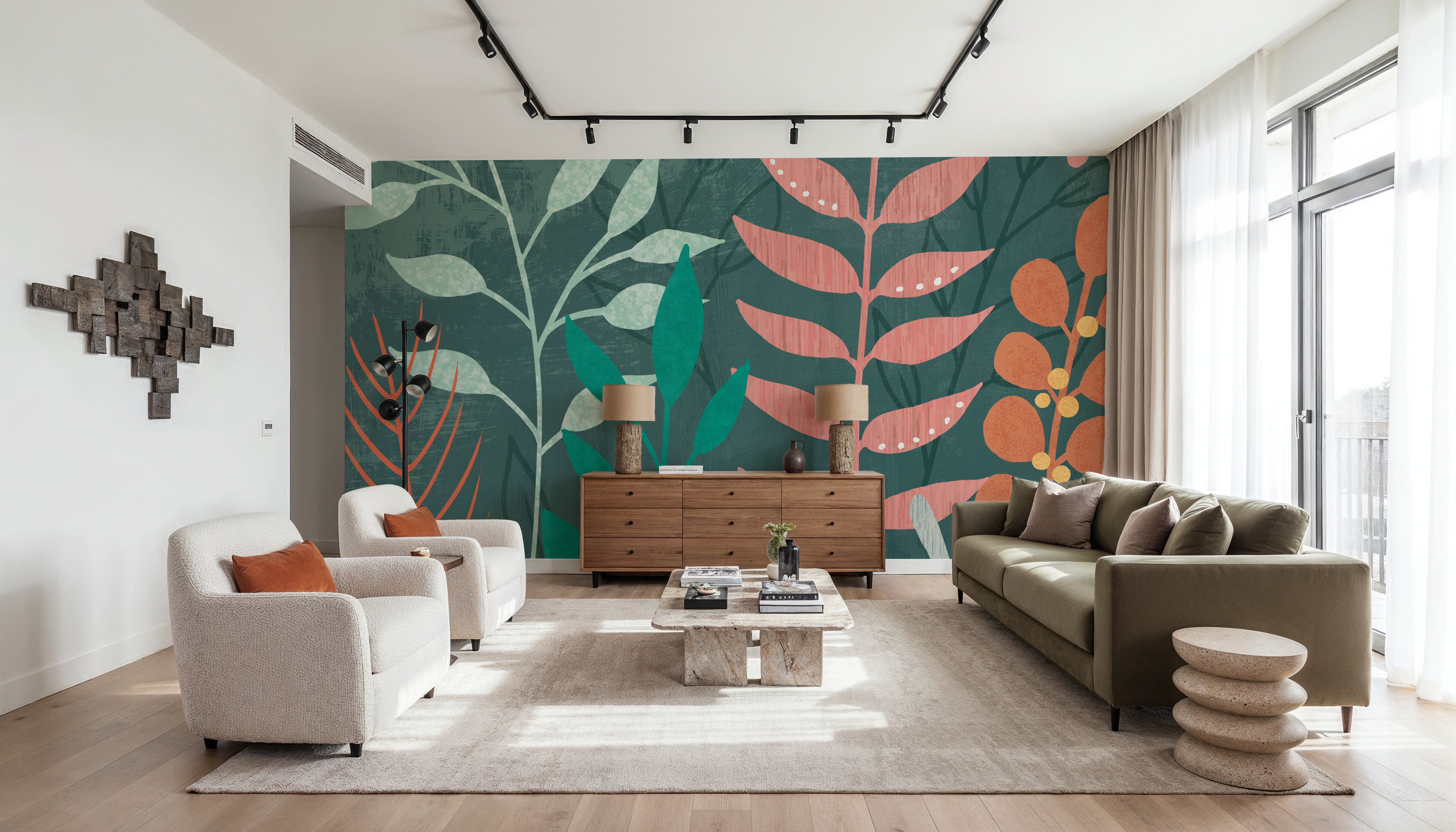 Fresh Petals III, Wallpaper