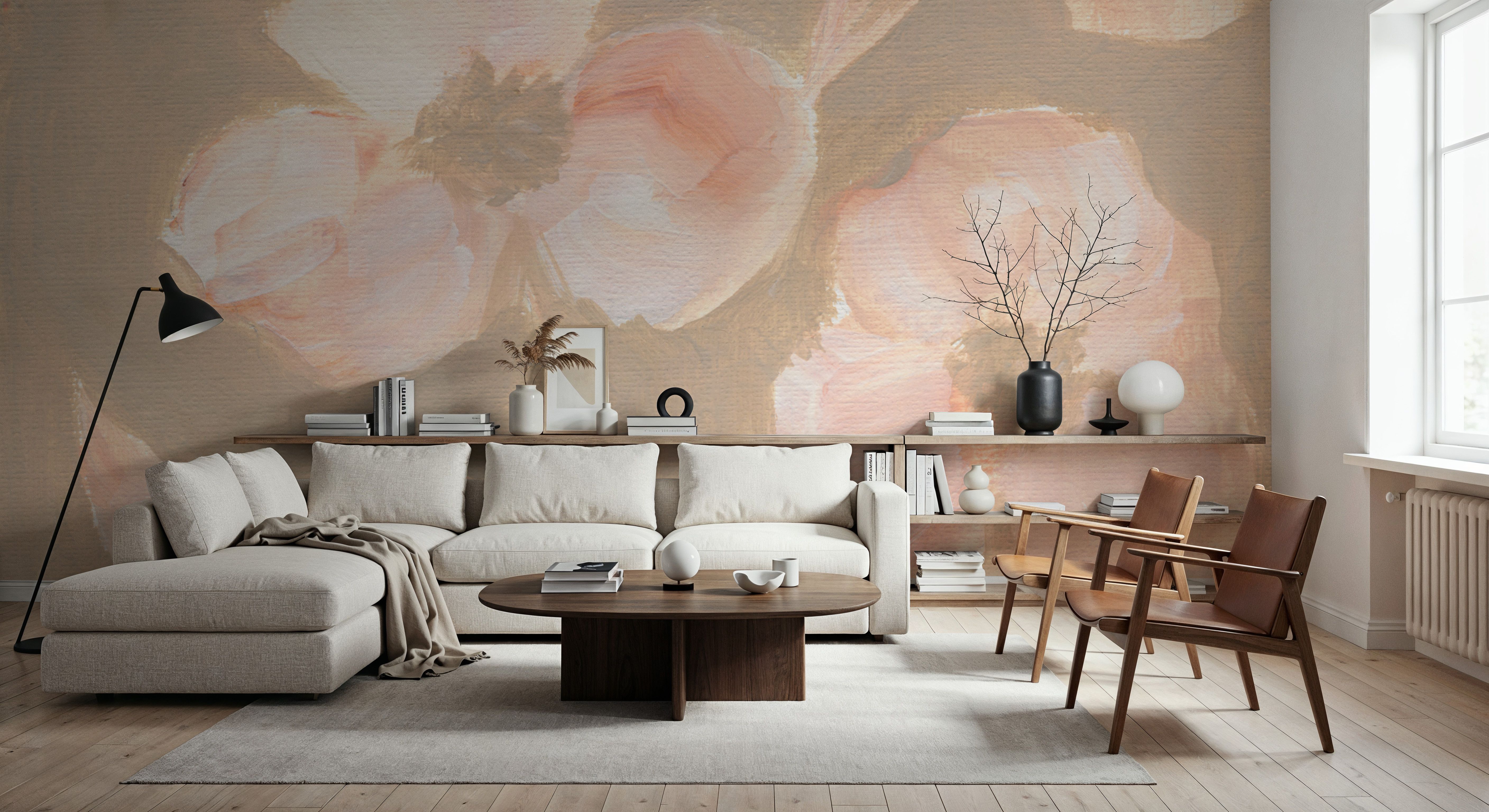Soft Bloom I, Papel de parede