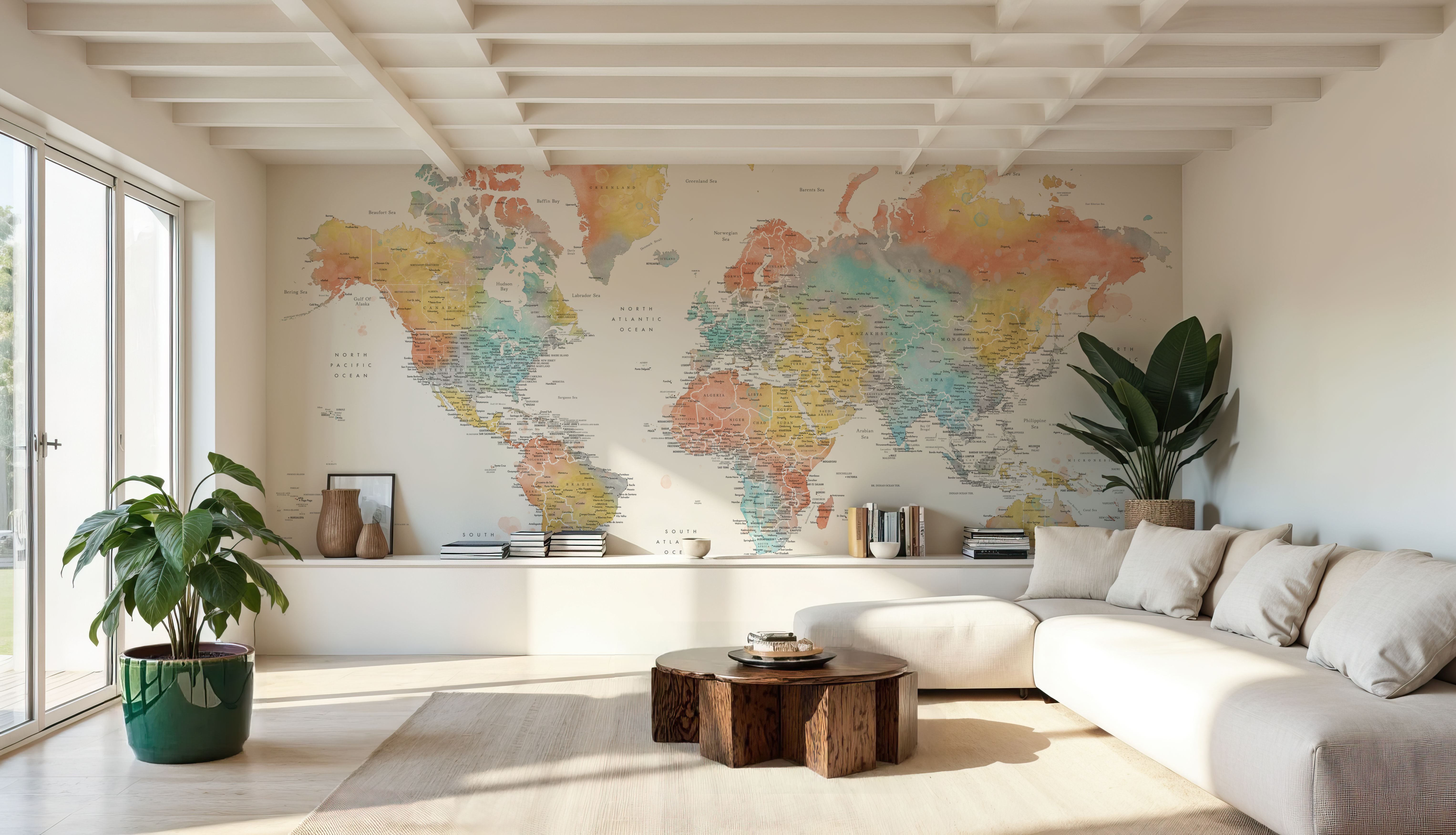 World Map Cities - Fifi