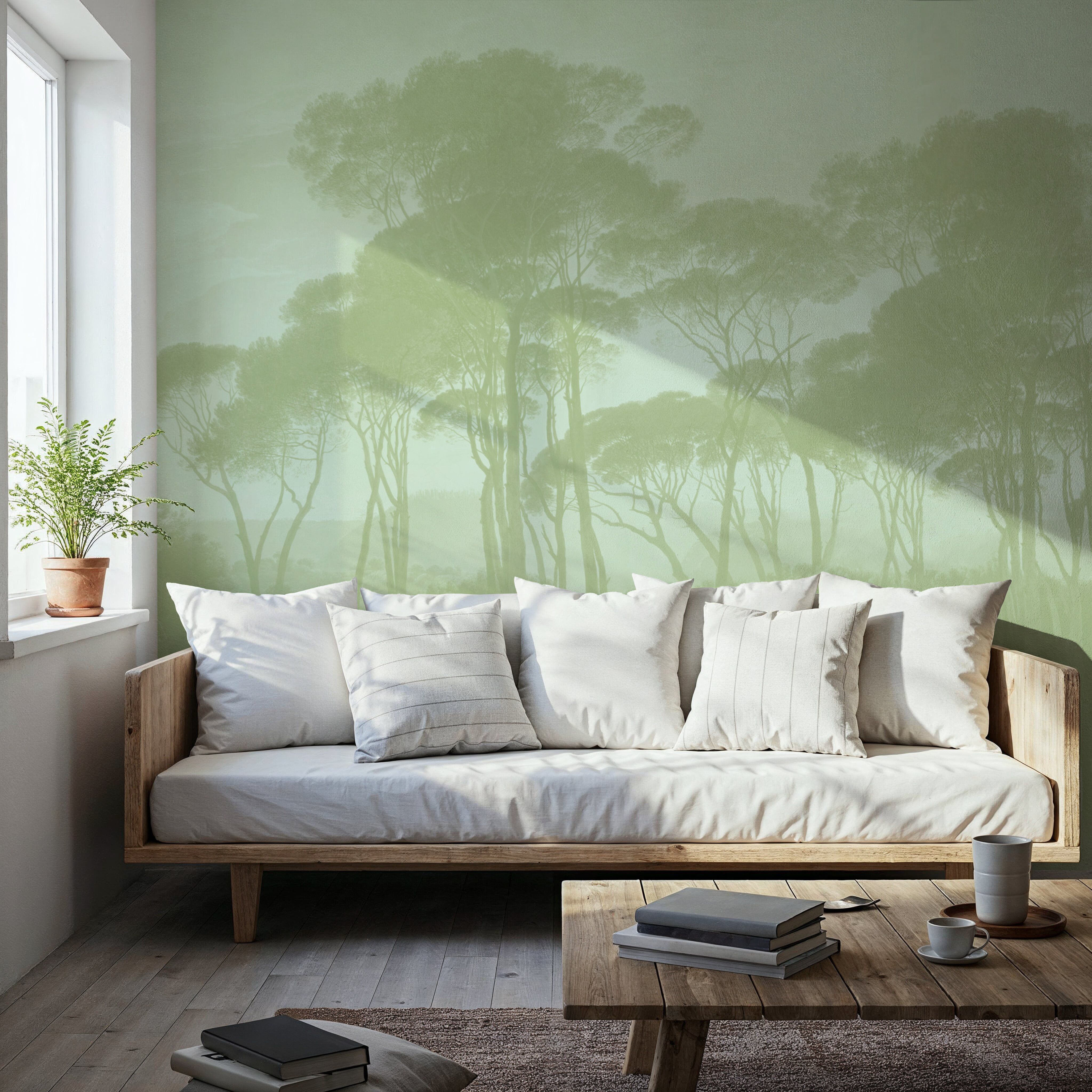 Mediterranean Pine Landscape, Pistachio