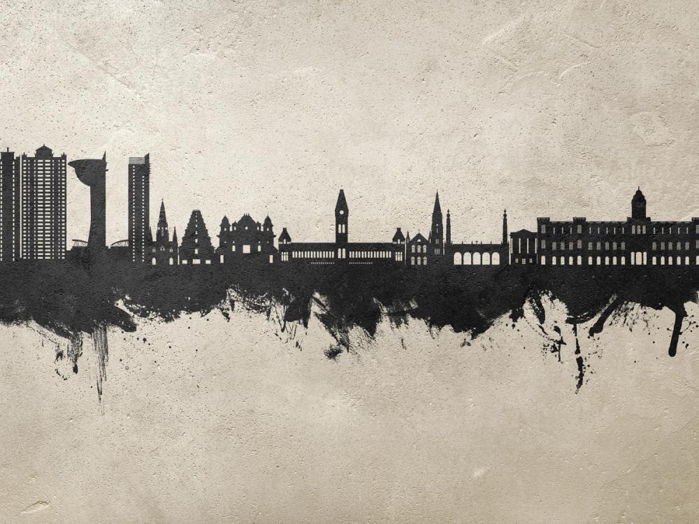 Chennai Skyline India Concrete