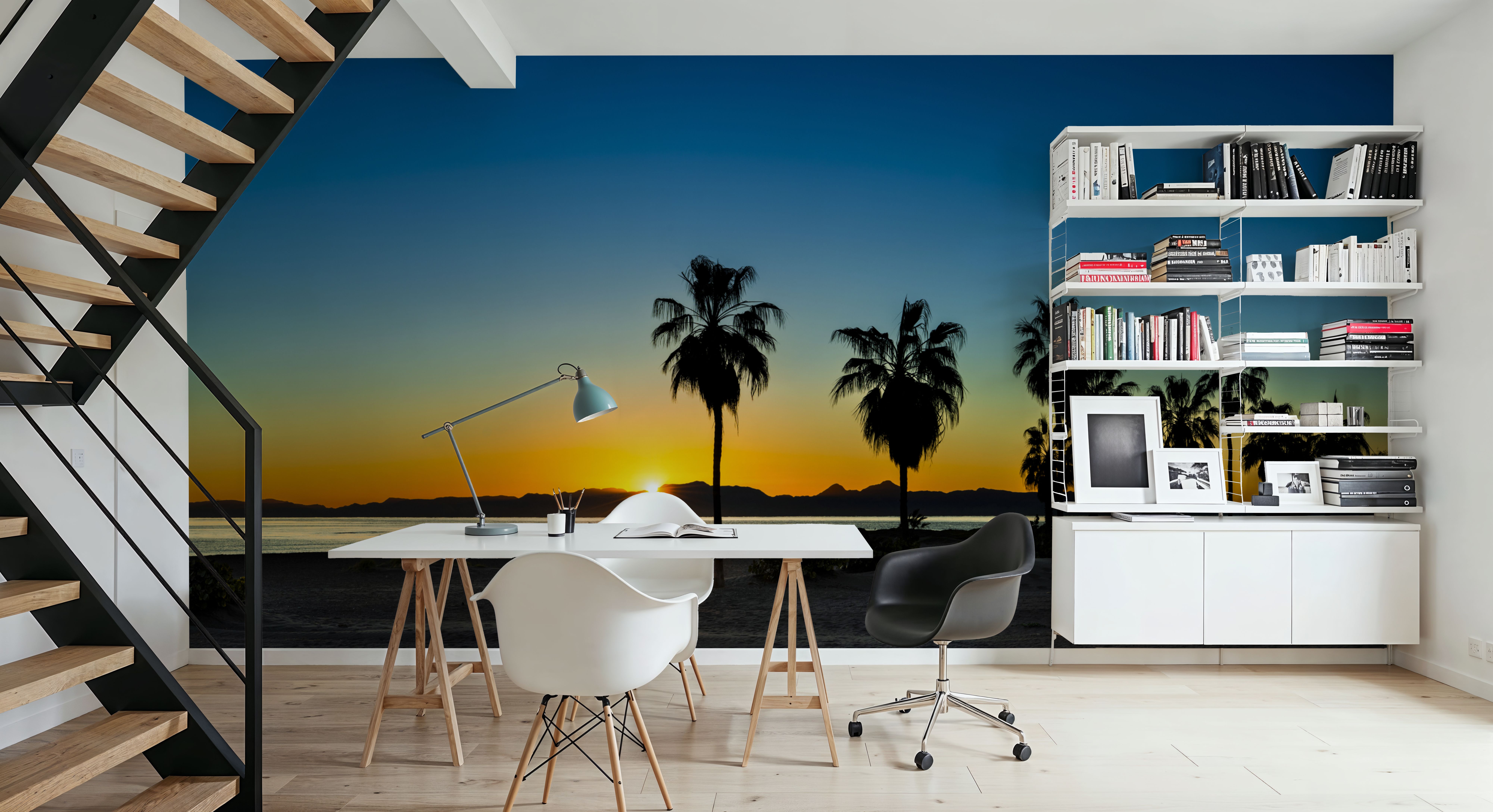 Palm Baja Dawn, Wallpaper