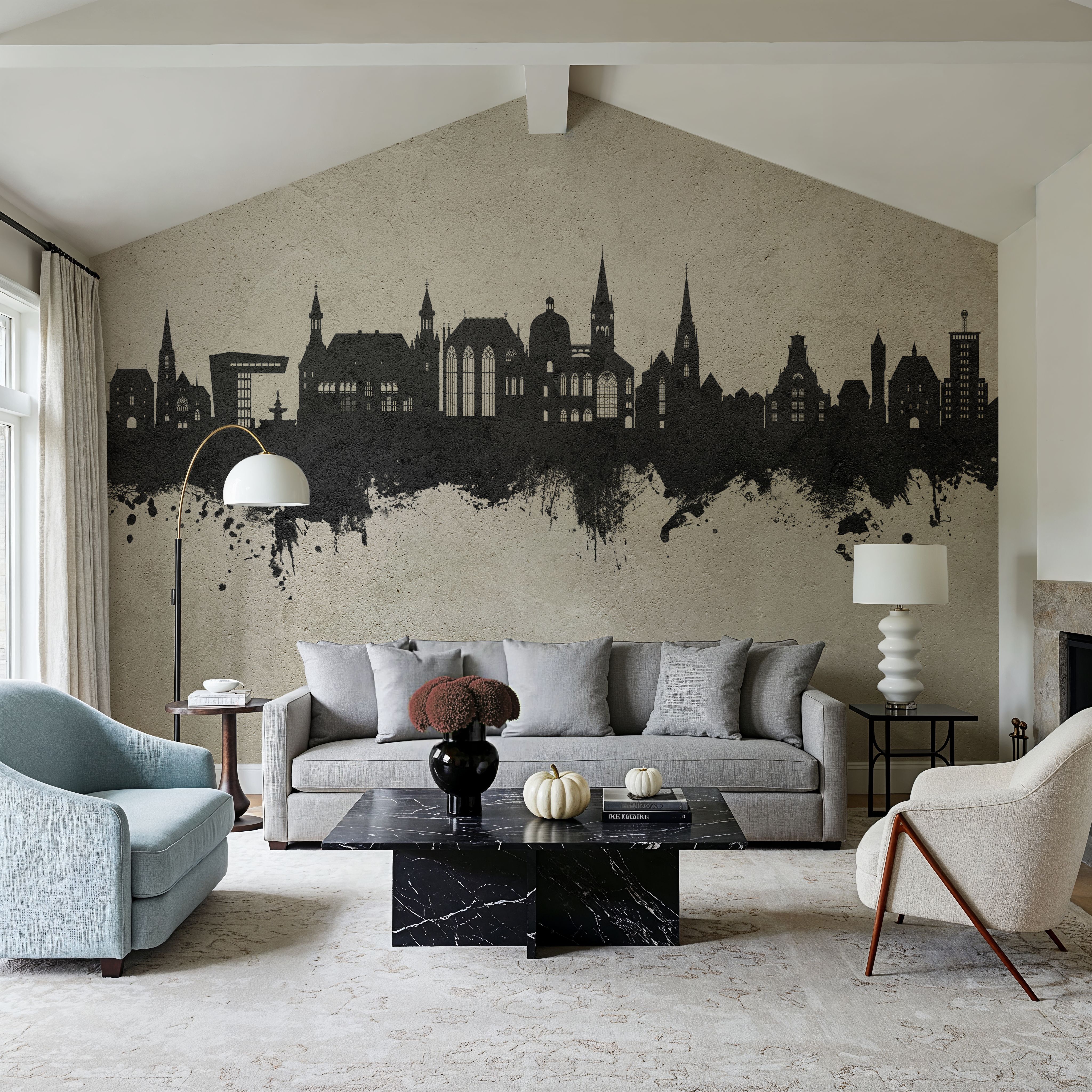 Aachen Germany Skyline Concrete