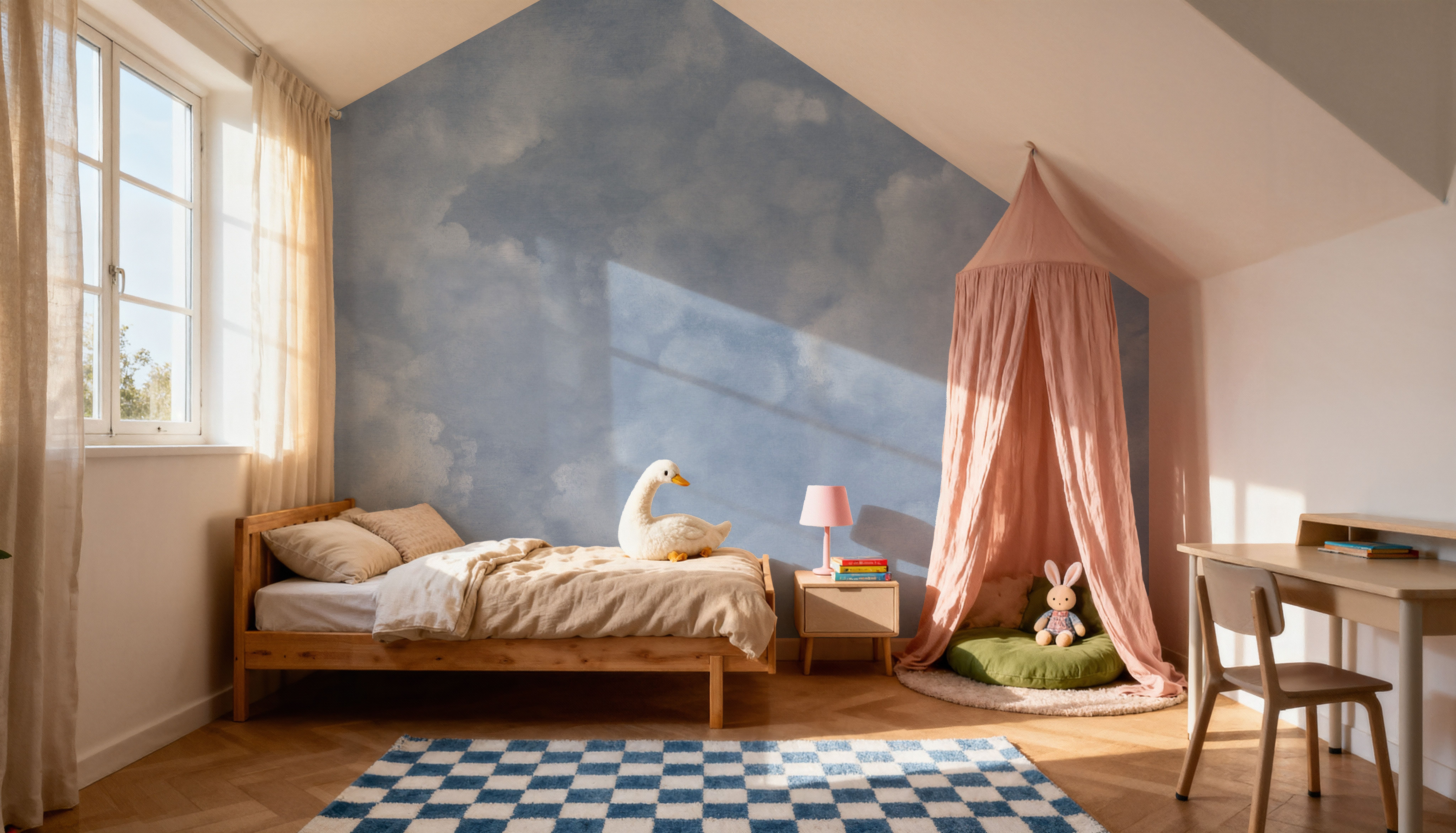 Painted Dreamy Clouds, Blues