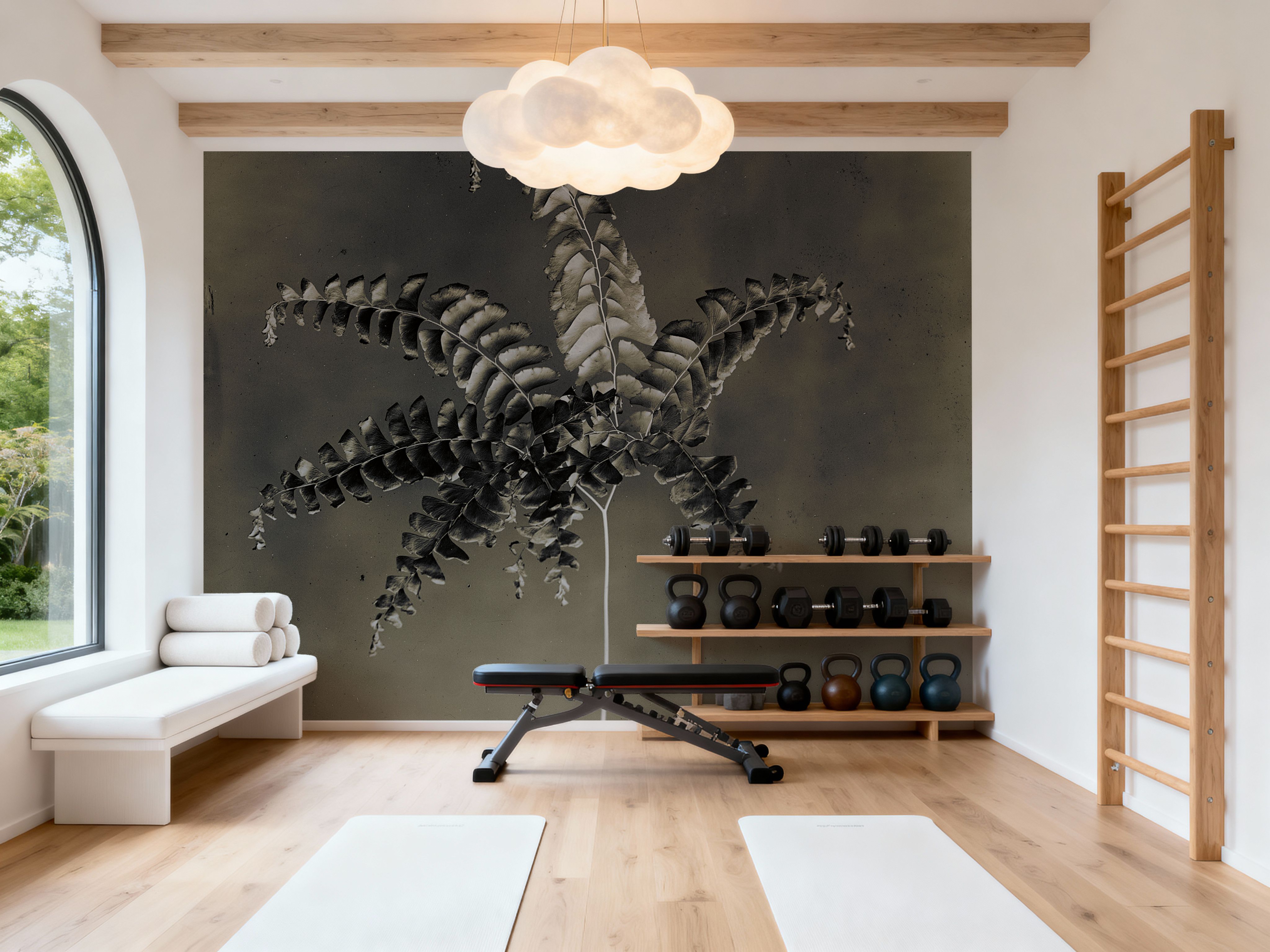 Glass Plate Botanical I