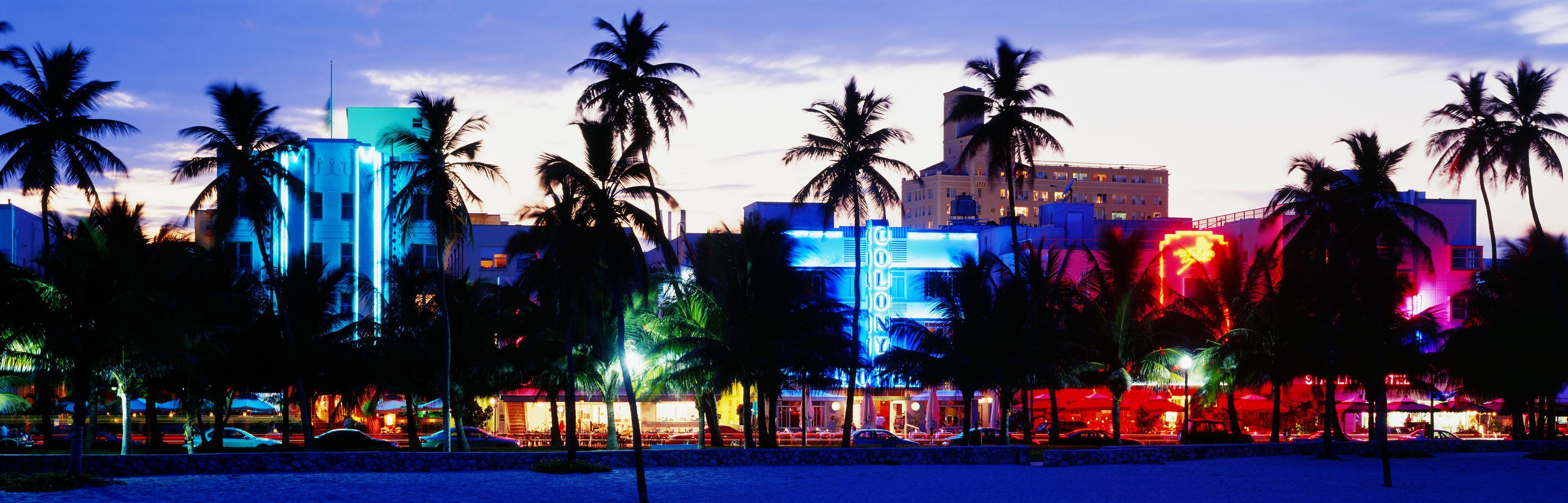 Neon Colony Sunset