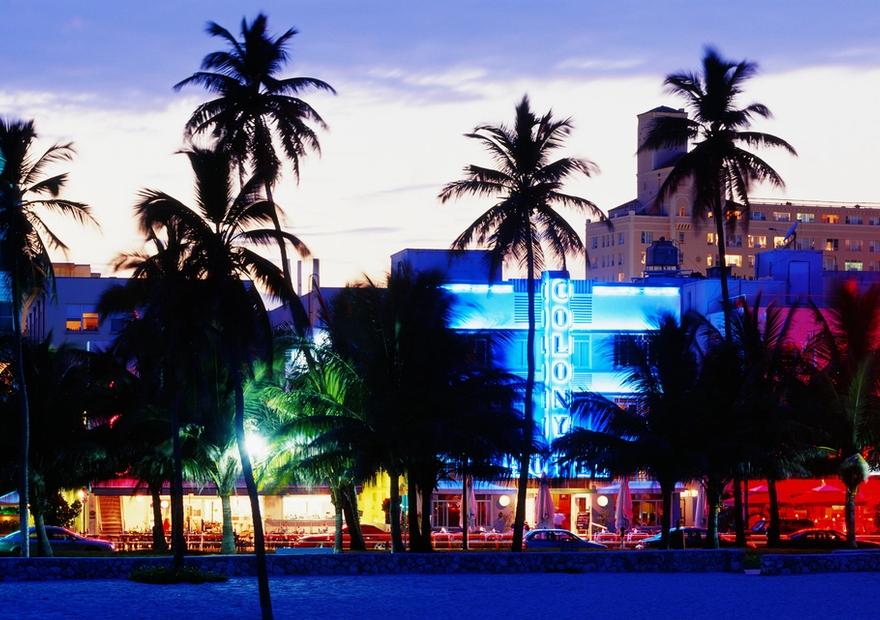 Neon Colony Sunset