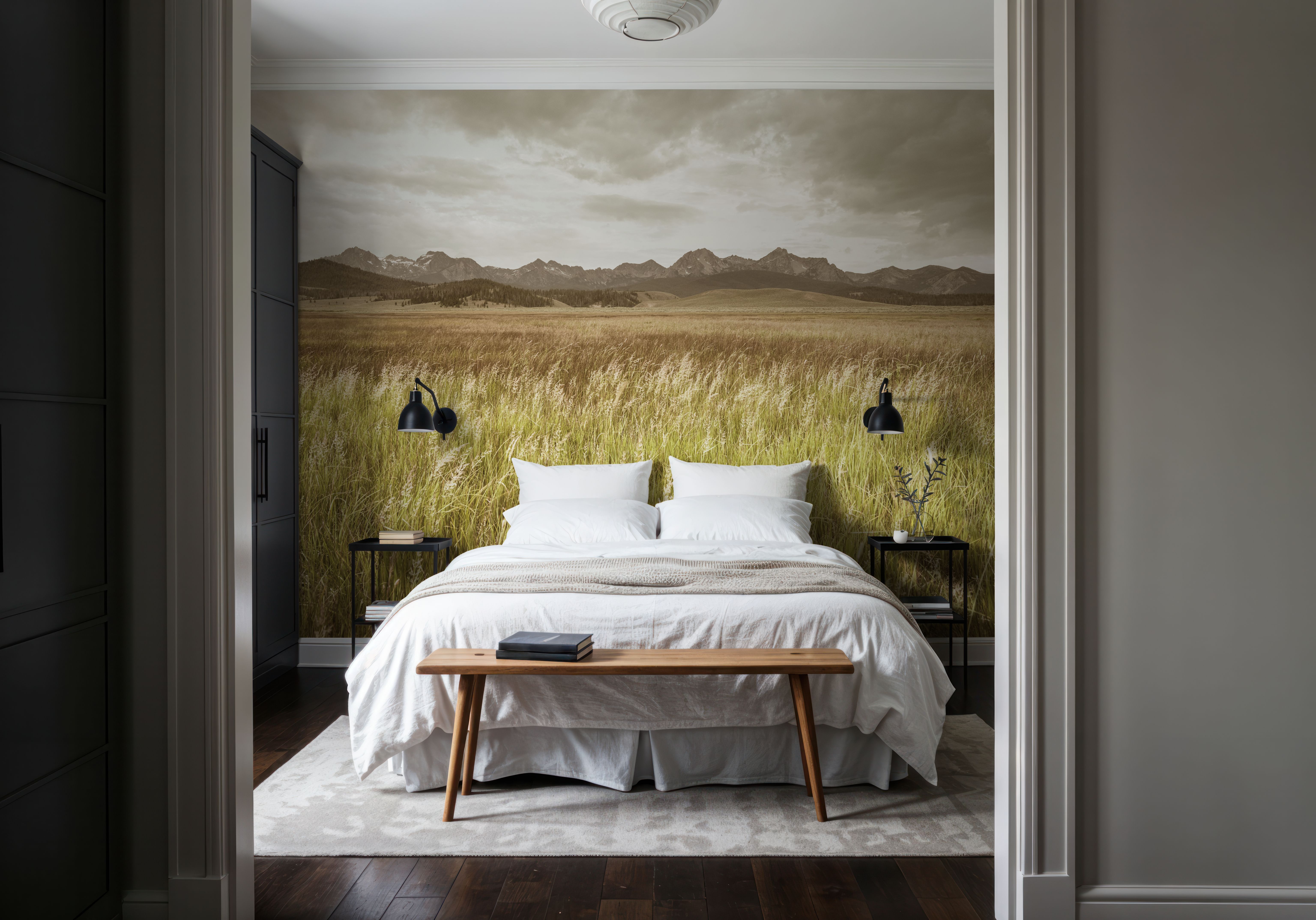 Sawtooth Mountains Panorama