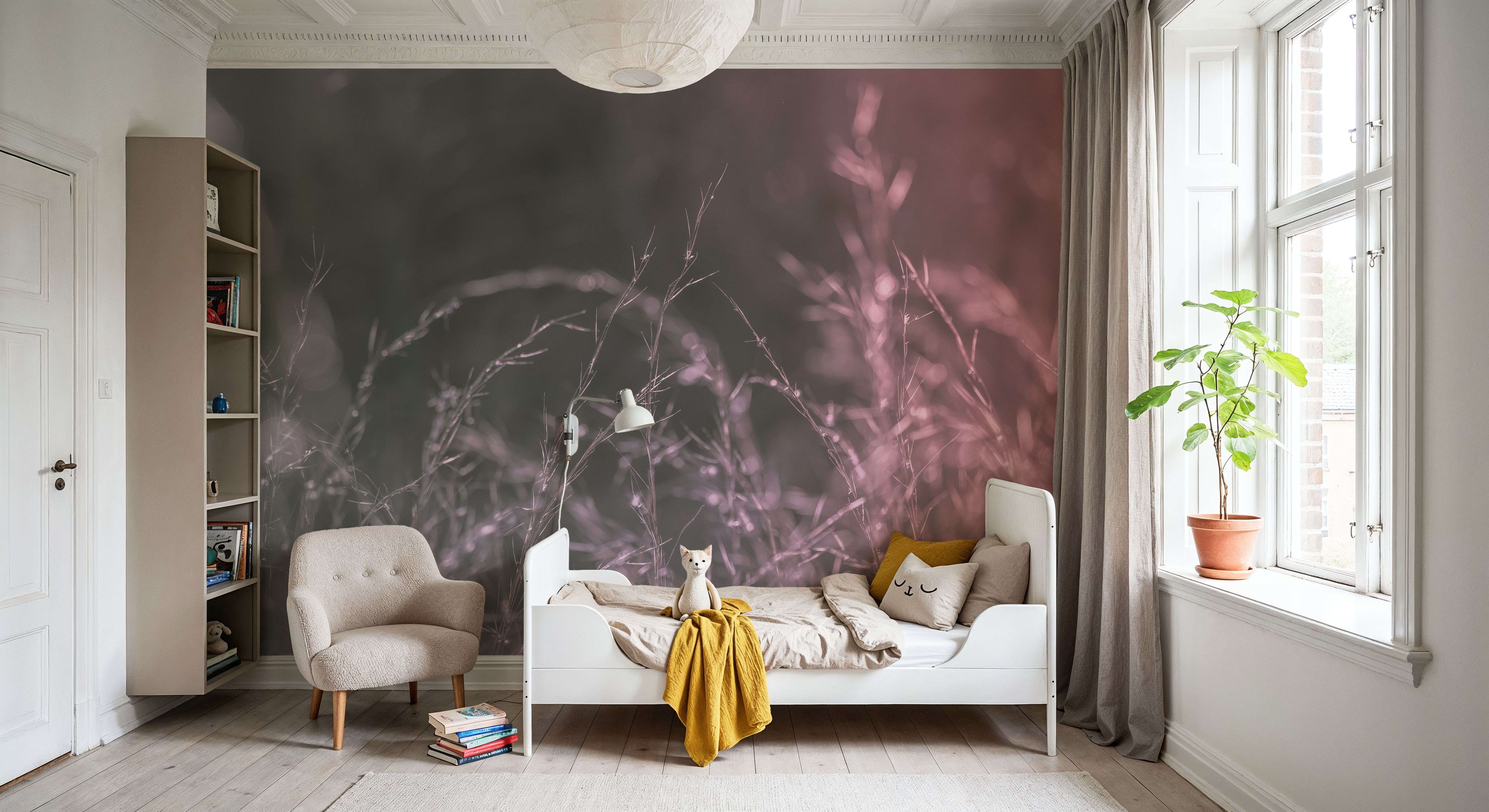 Pink Morning III, Wallpaper