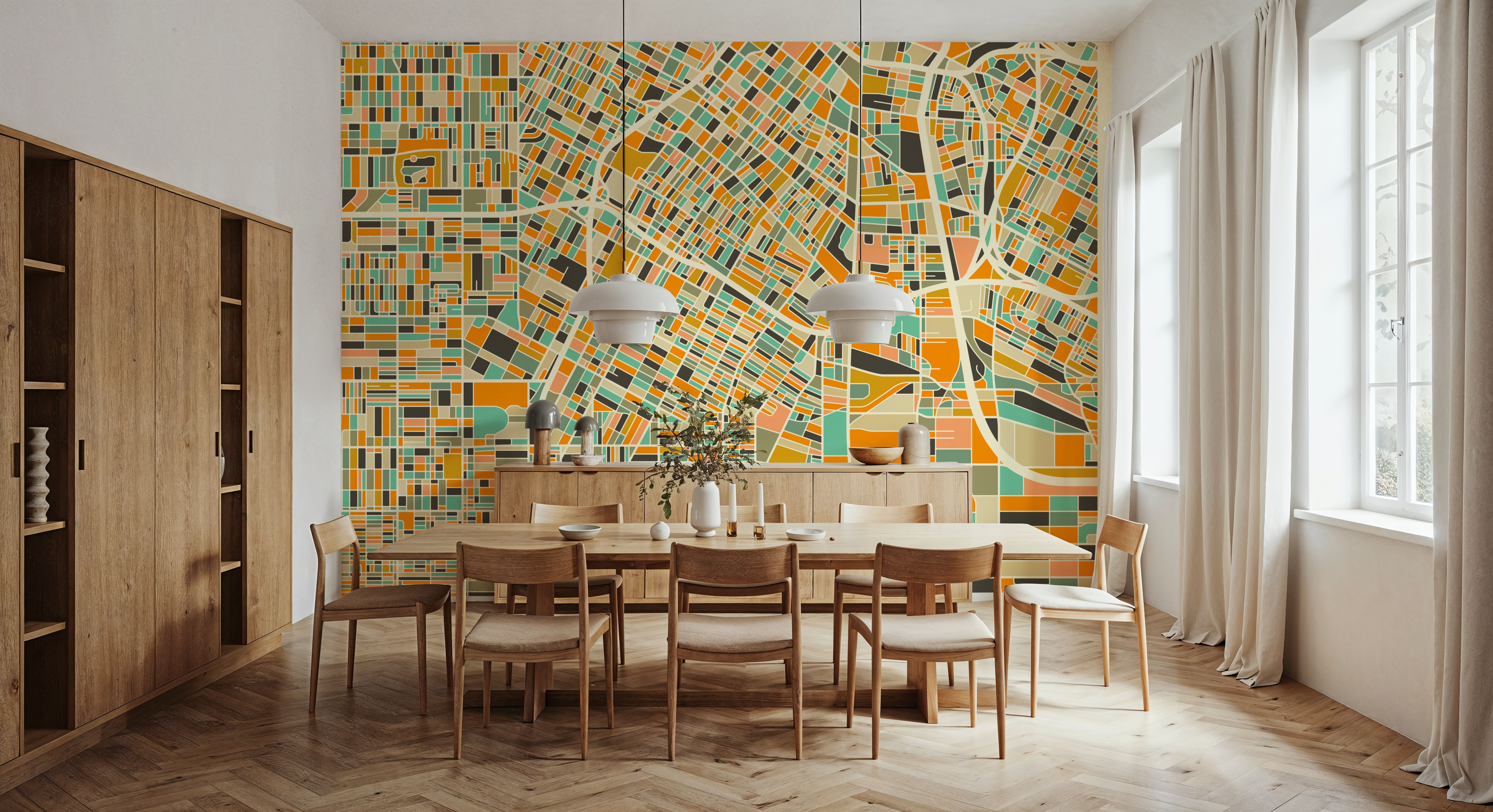 Modern Los Angeles, Wallpaper