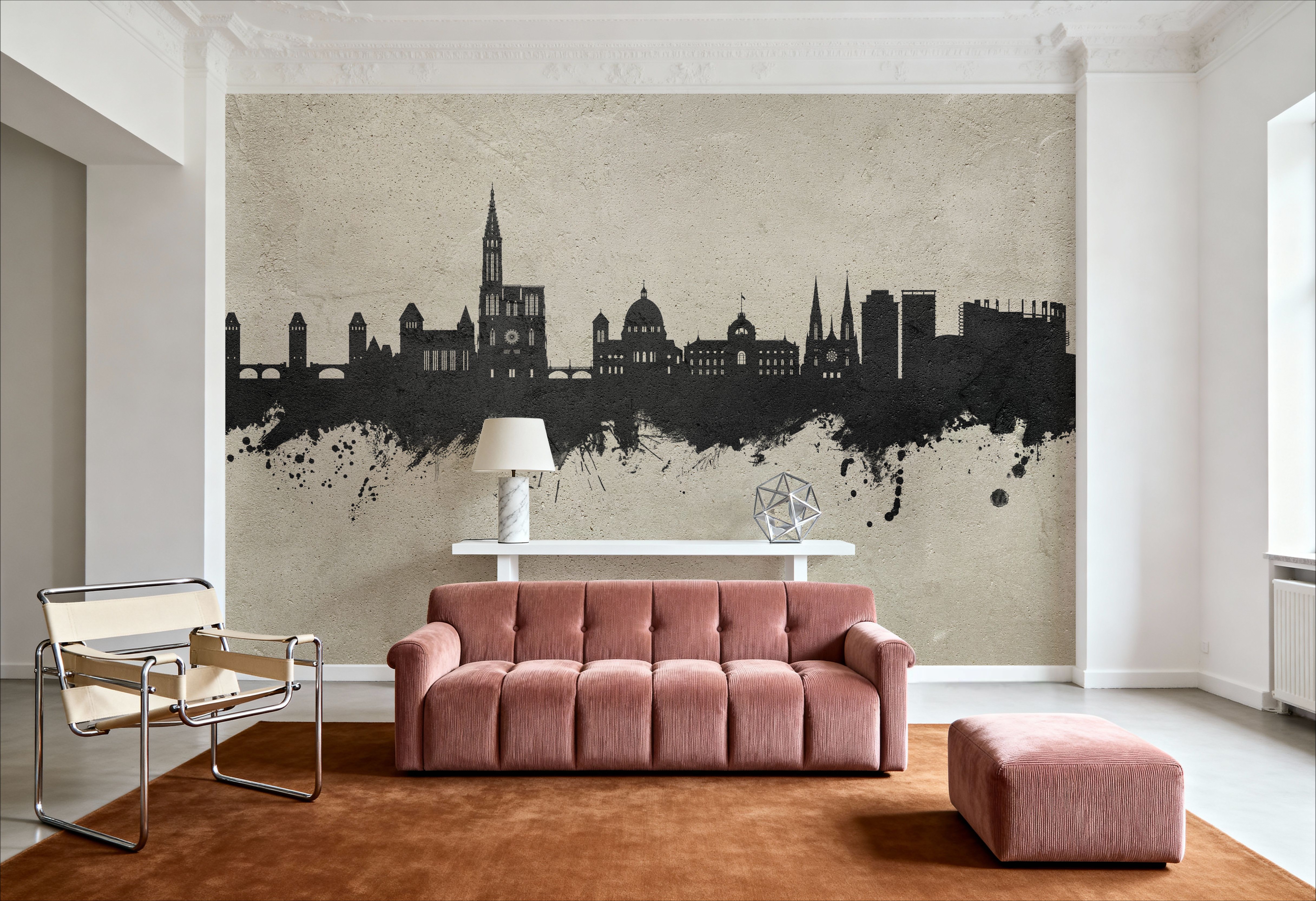 Strasbourg France Skyline Concrete