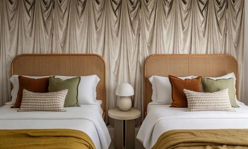 Medici Drapes, Cream