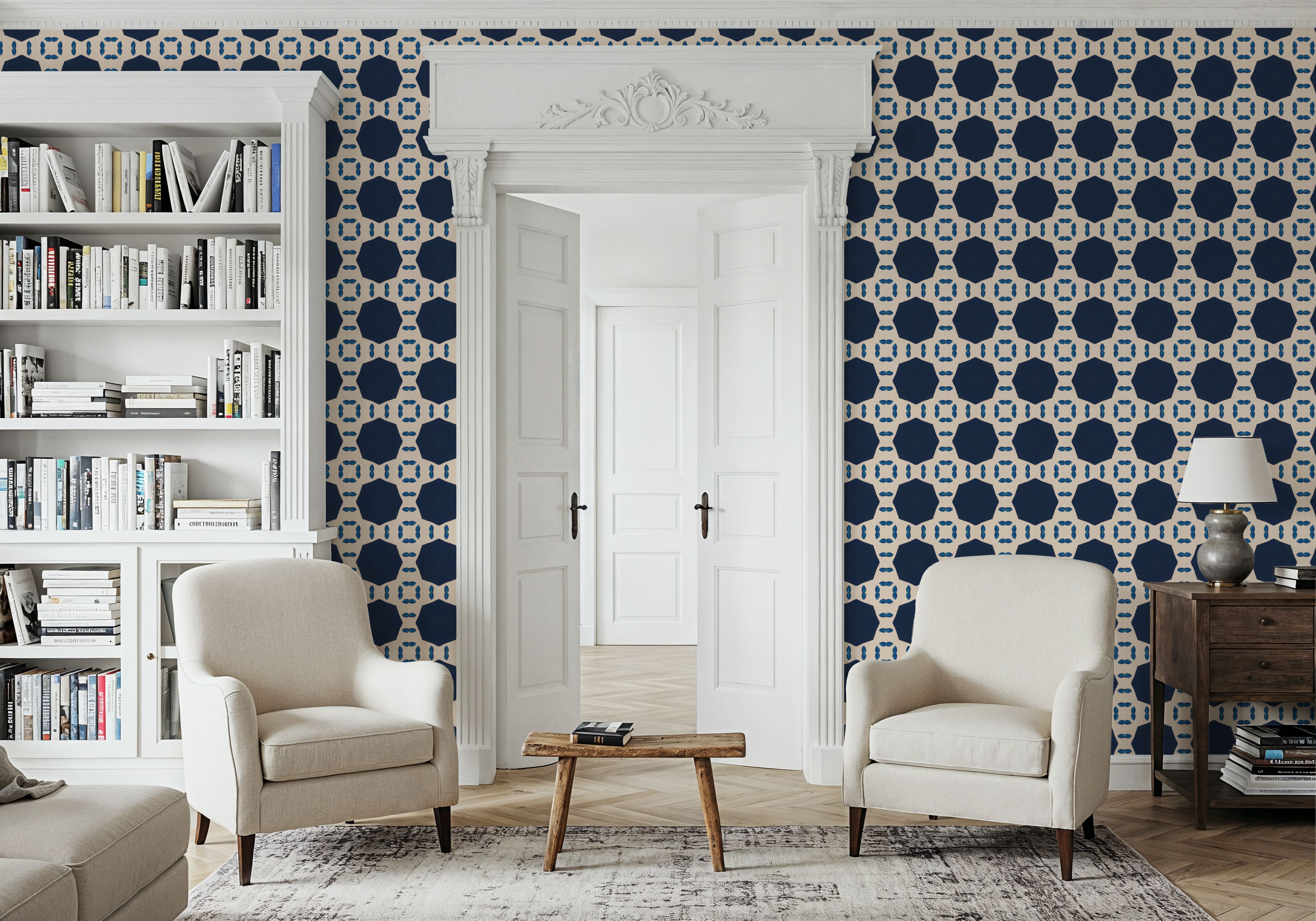 Kaleidoscope Indigo
