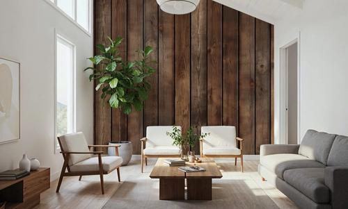 Wooden Plank Wall