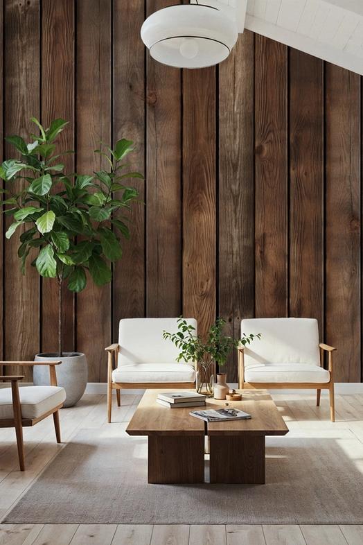 Wooden Plank Wall