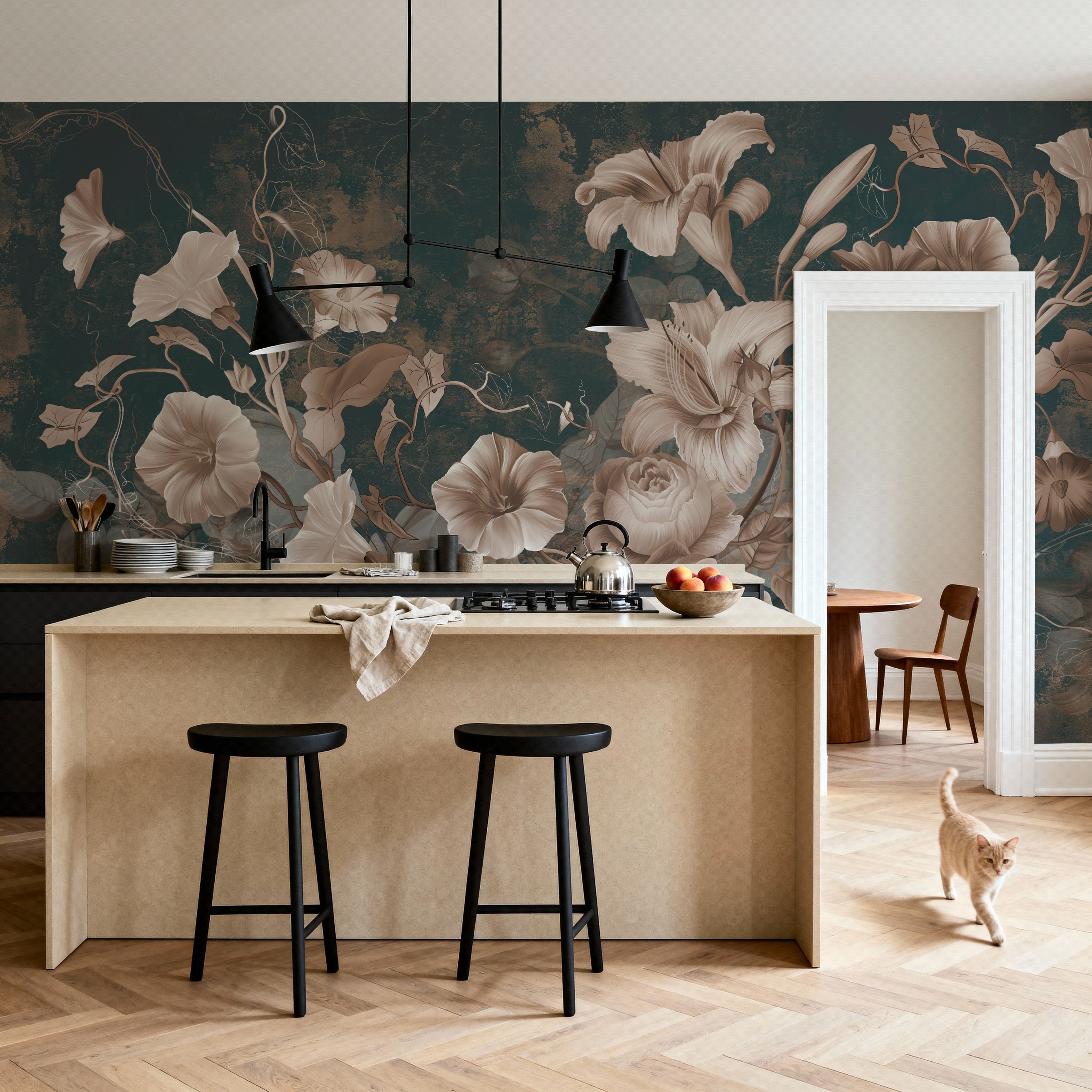 Floral Grunge Singing