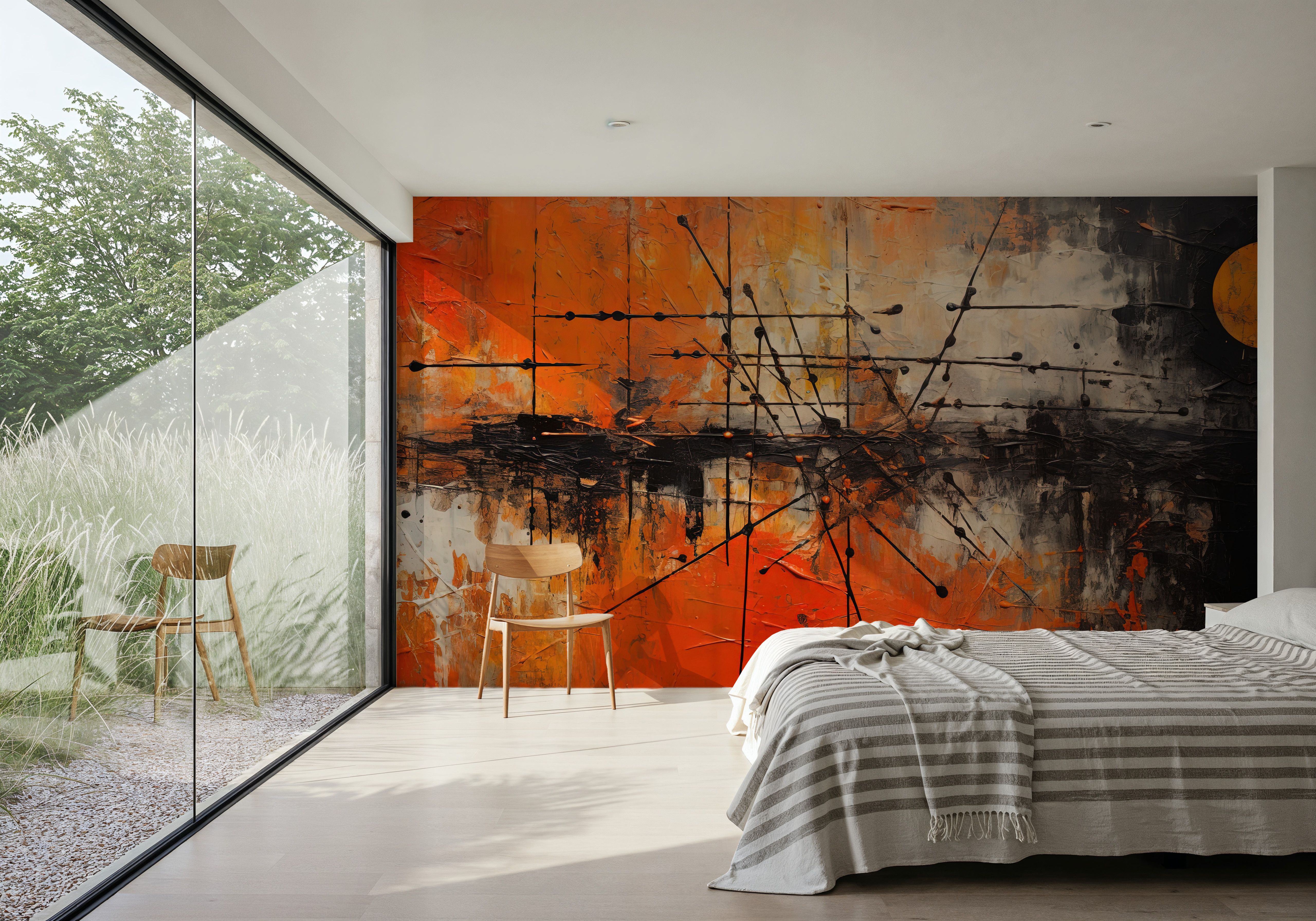 Burning Sky, Wallpaper