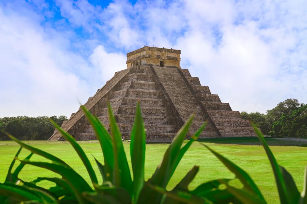 Majestic Mesoamerican Pyramid