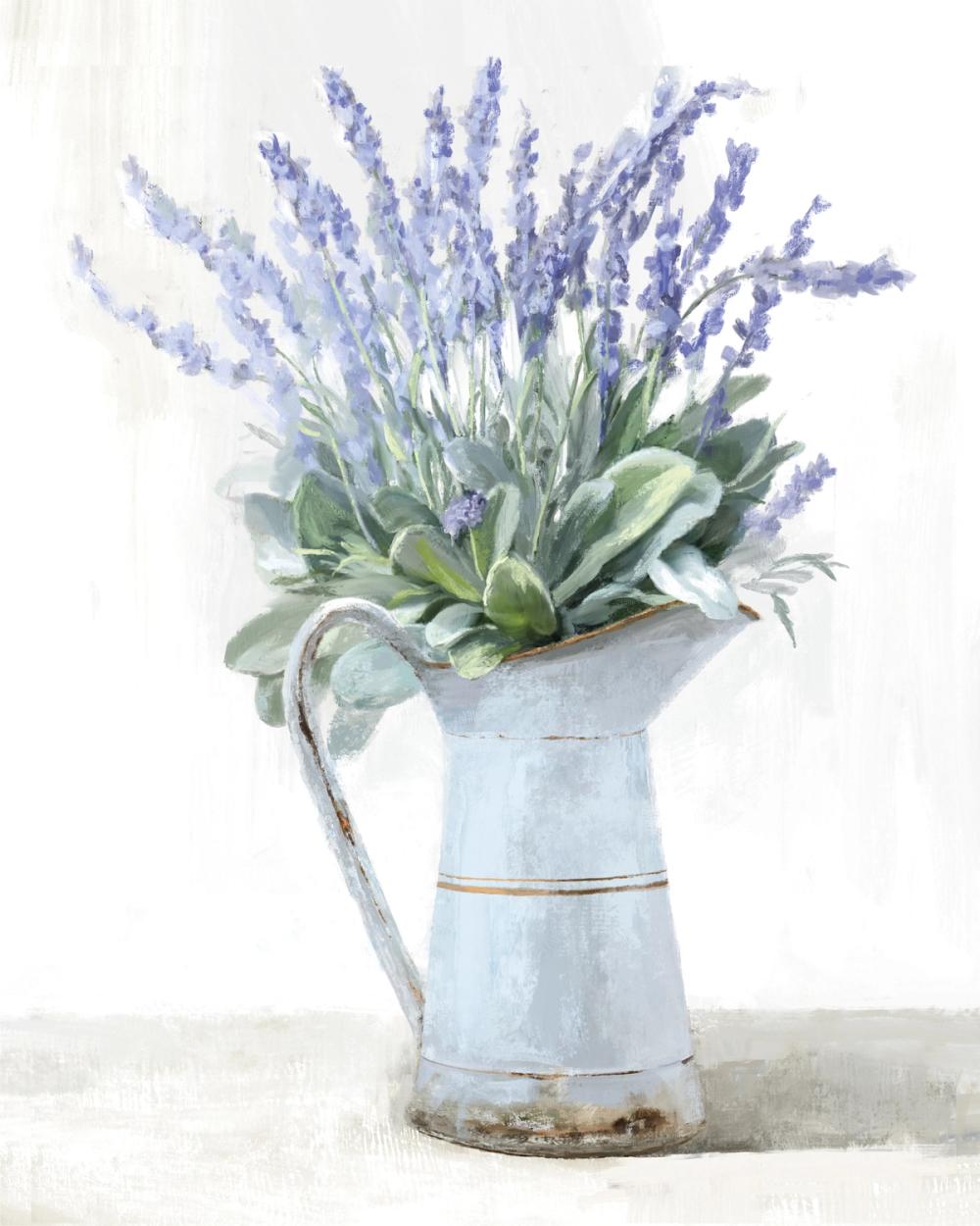 Soft Farmhouse Flowers I