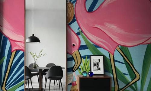 Flamingo Happy Hour I
