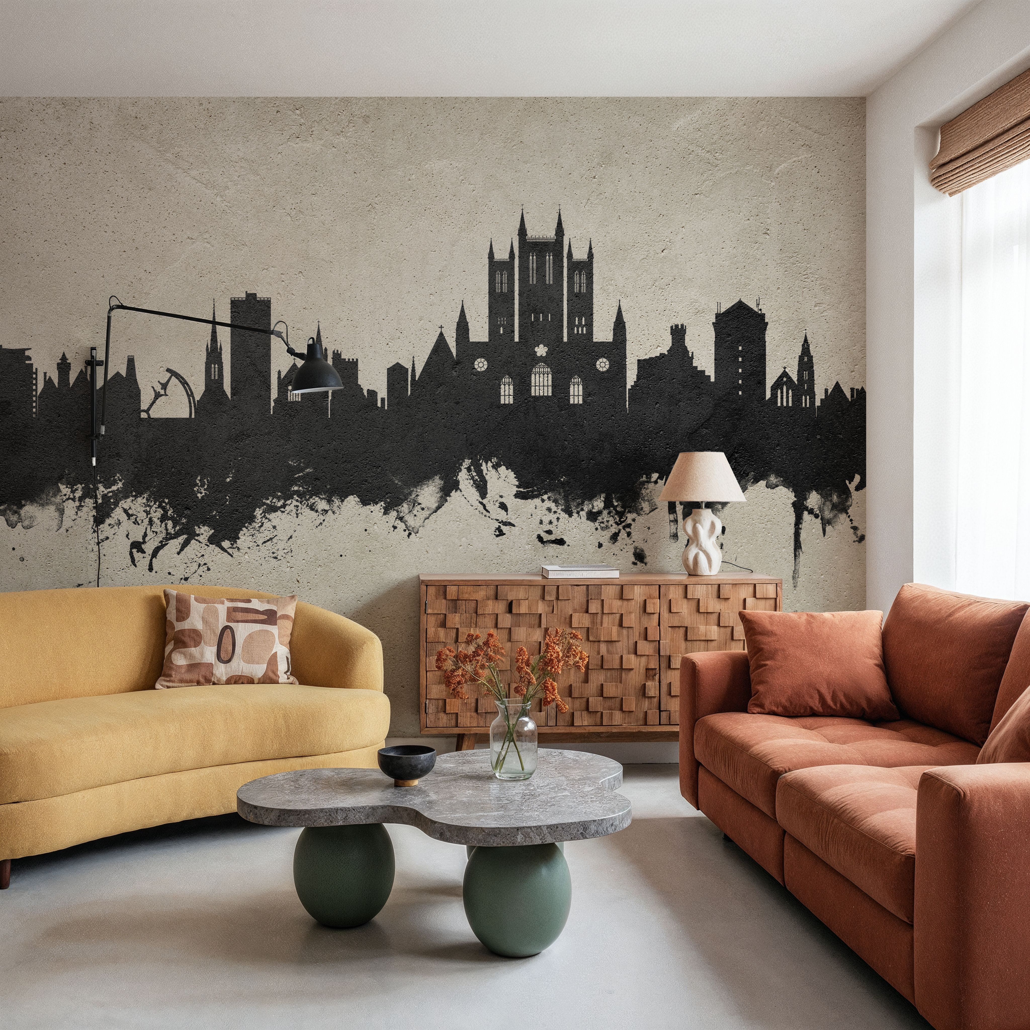 Lincoln England Skyline Concrete
