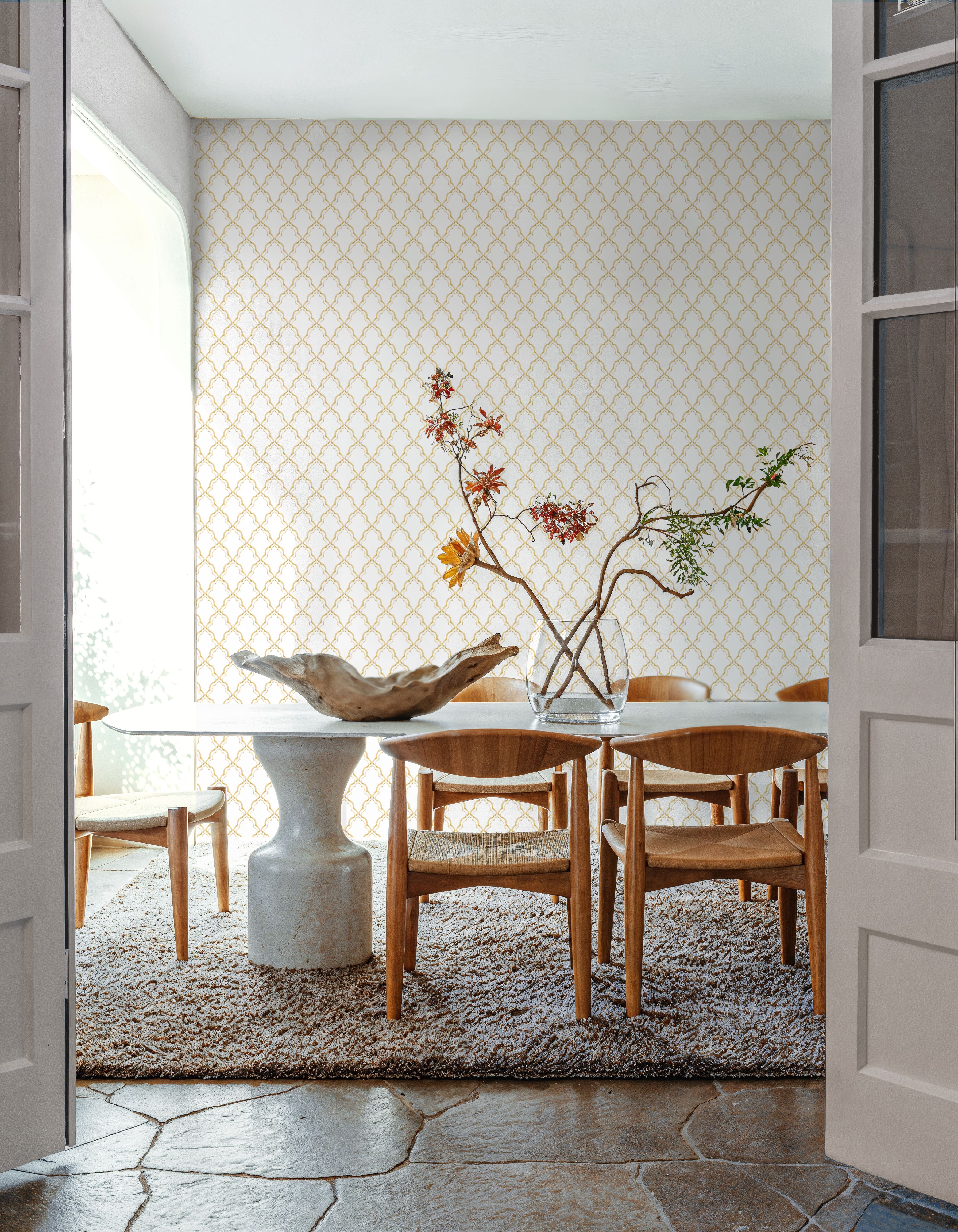 Medallion Trellis, Sunflower