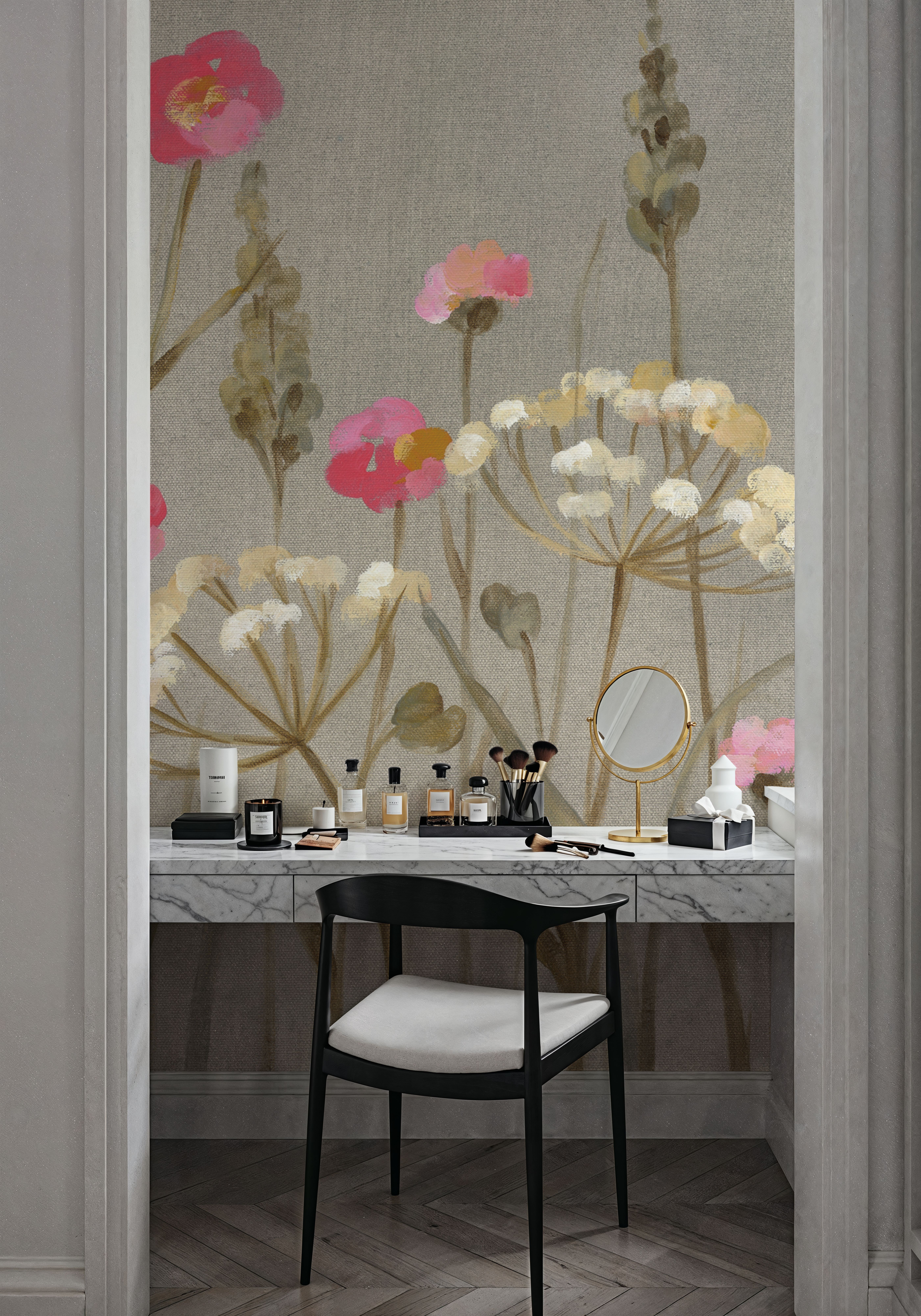 Delicate Garden Canvas