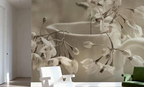 Cruche et Fleur de Printemps