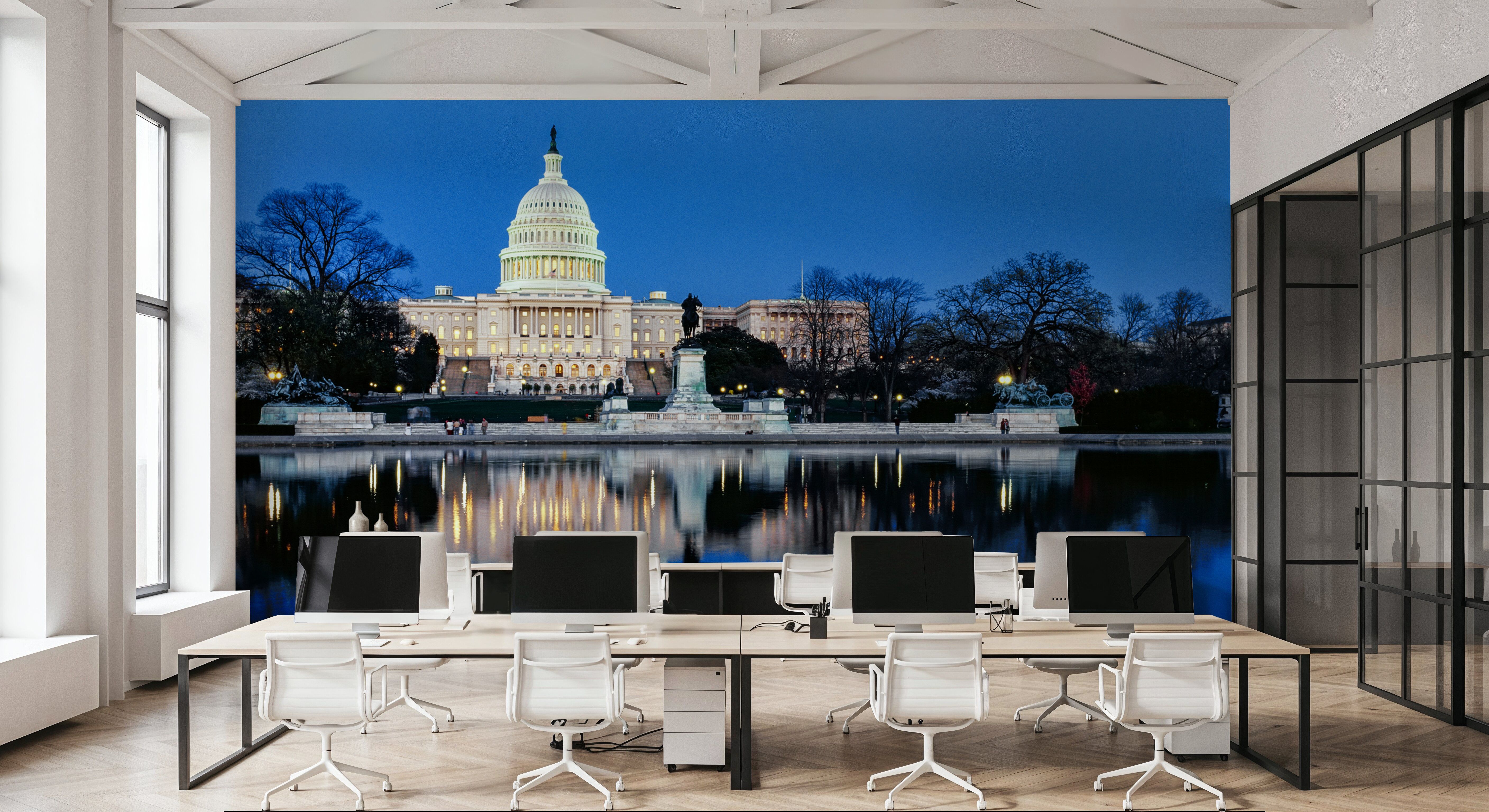 Capitol Twilight, Wallpaper