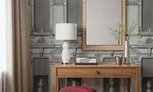 Vintage Facade, White