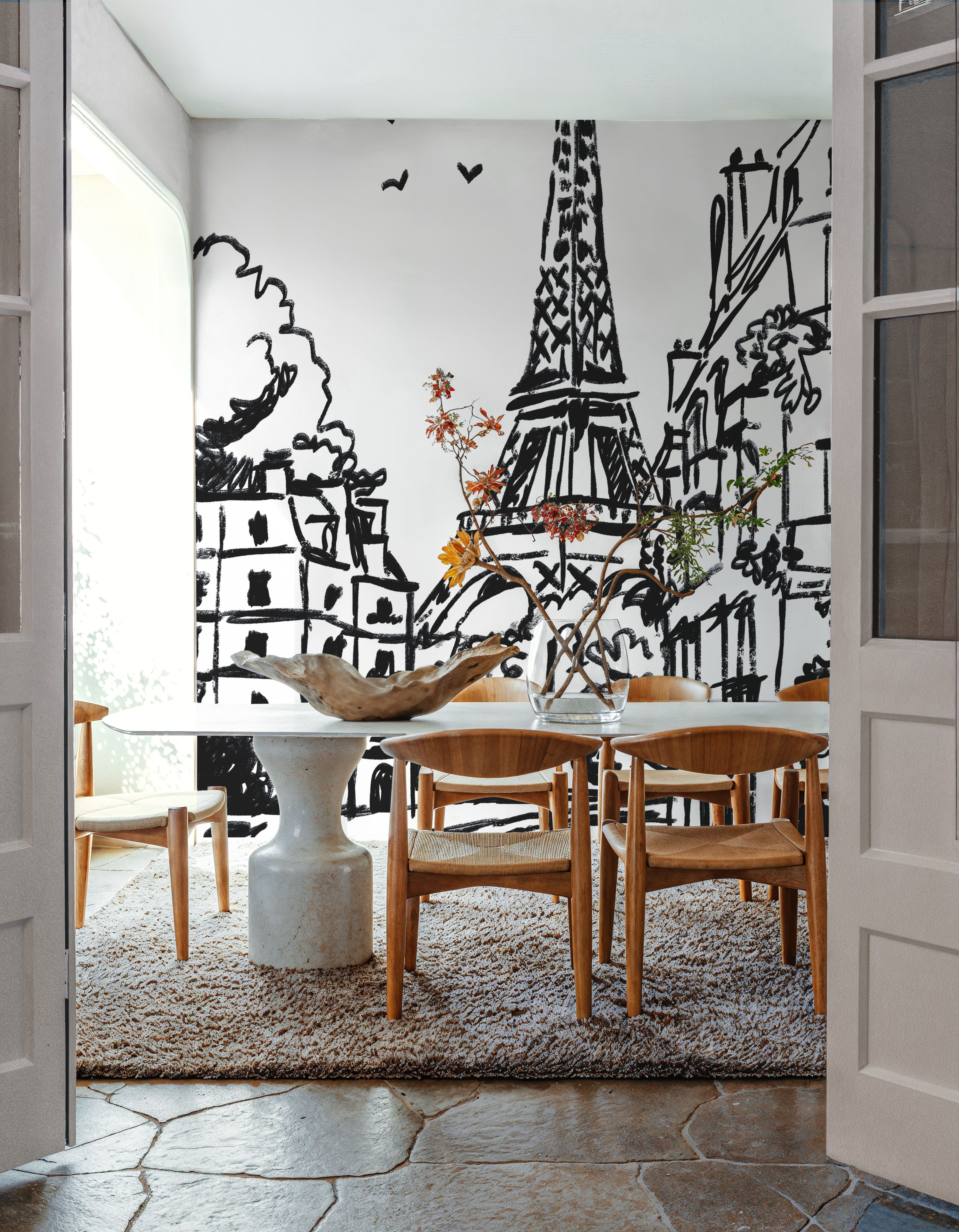 Paris Scene Sketch I