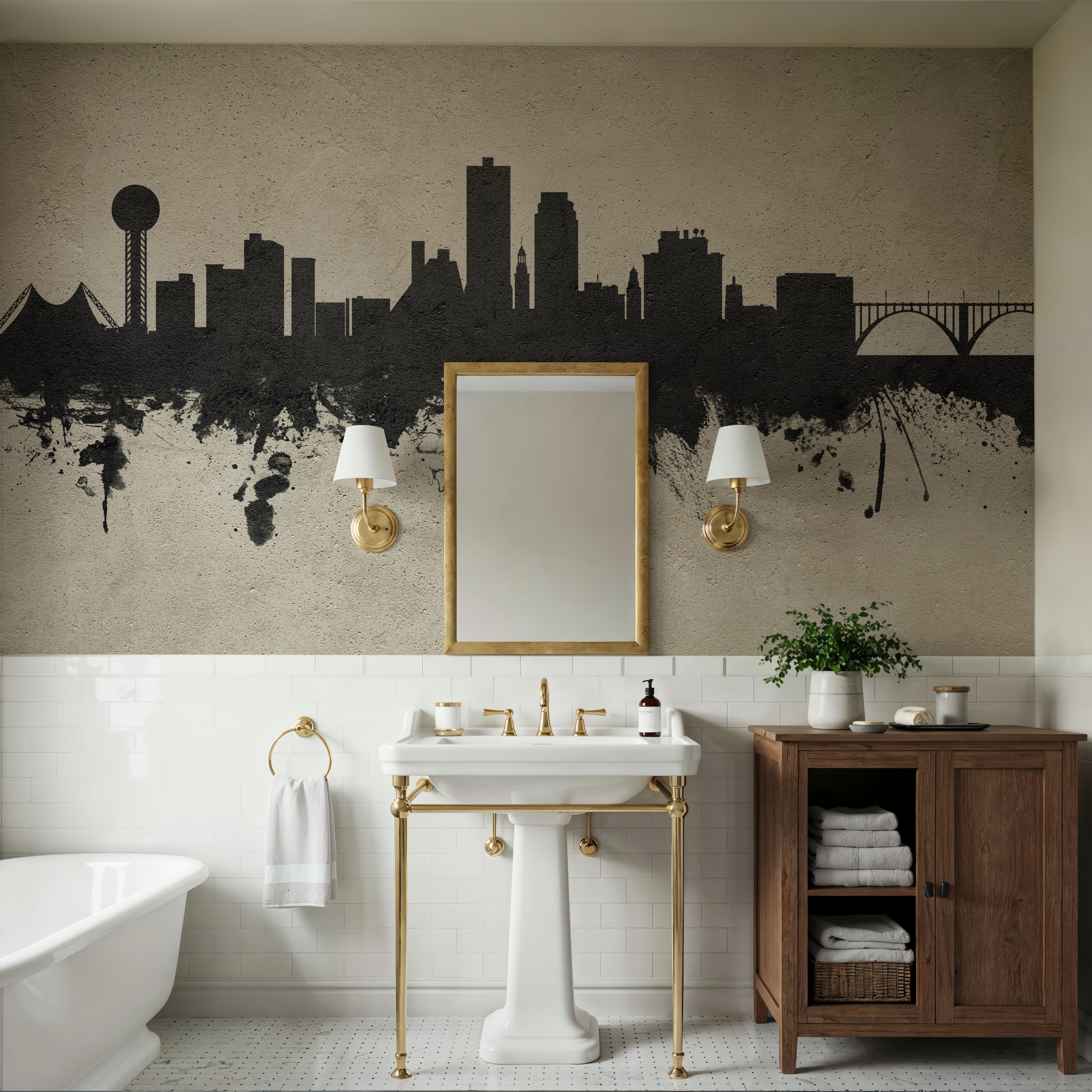 Knoxville Tennessee Skyline Concrete