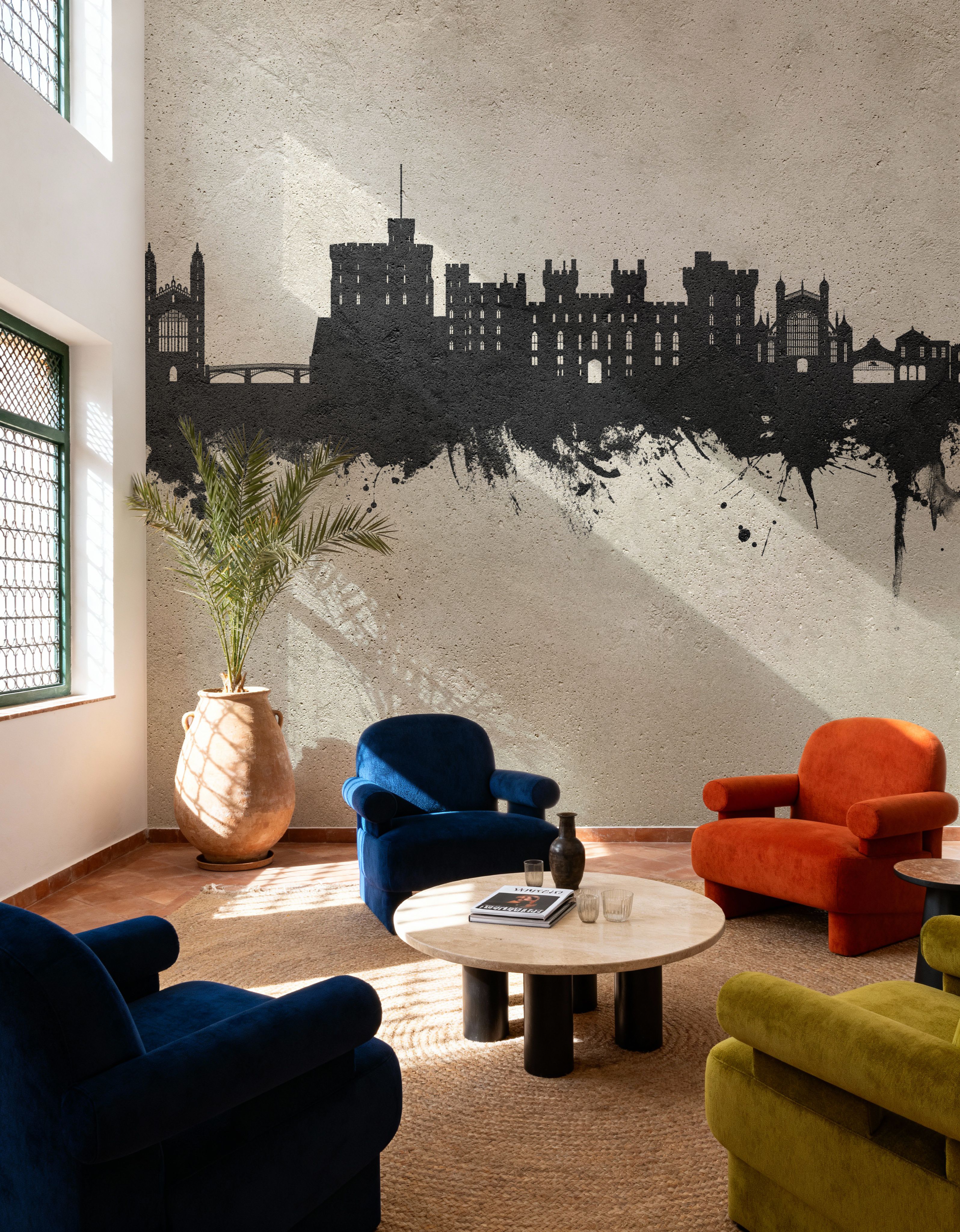 Windsor England Skyline Concrete