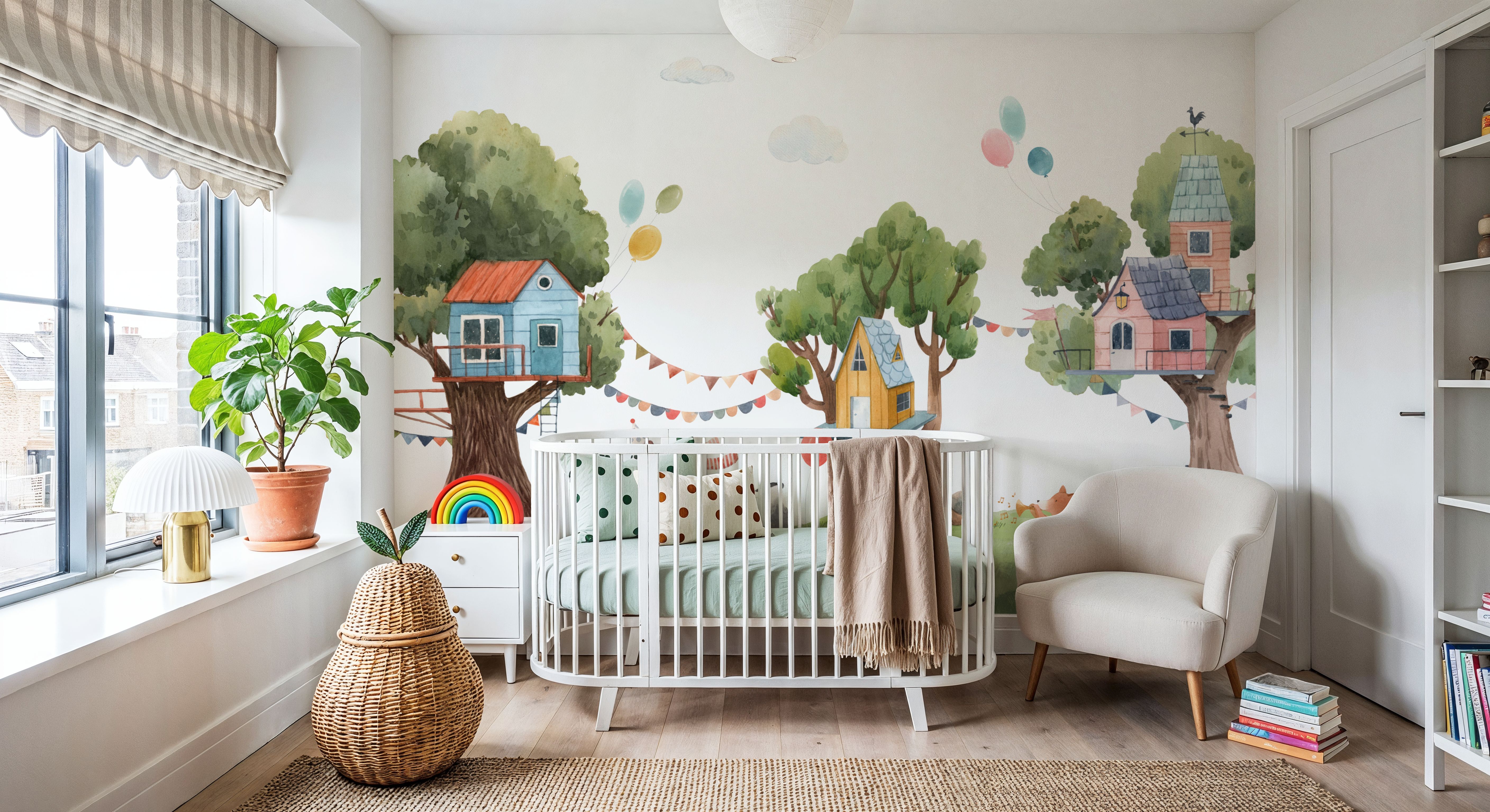 Treehouse Carnival, Wallpaper