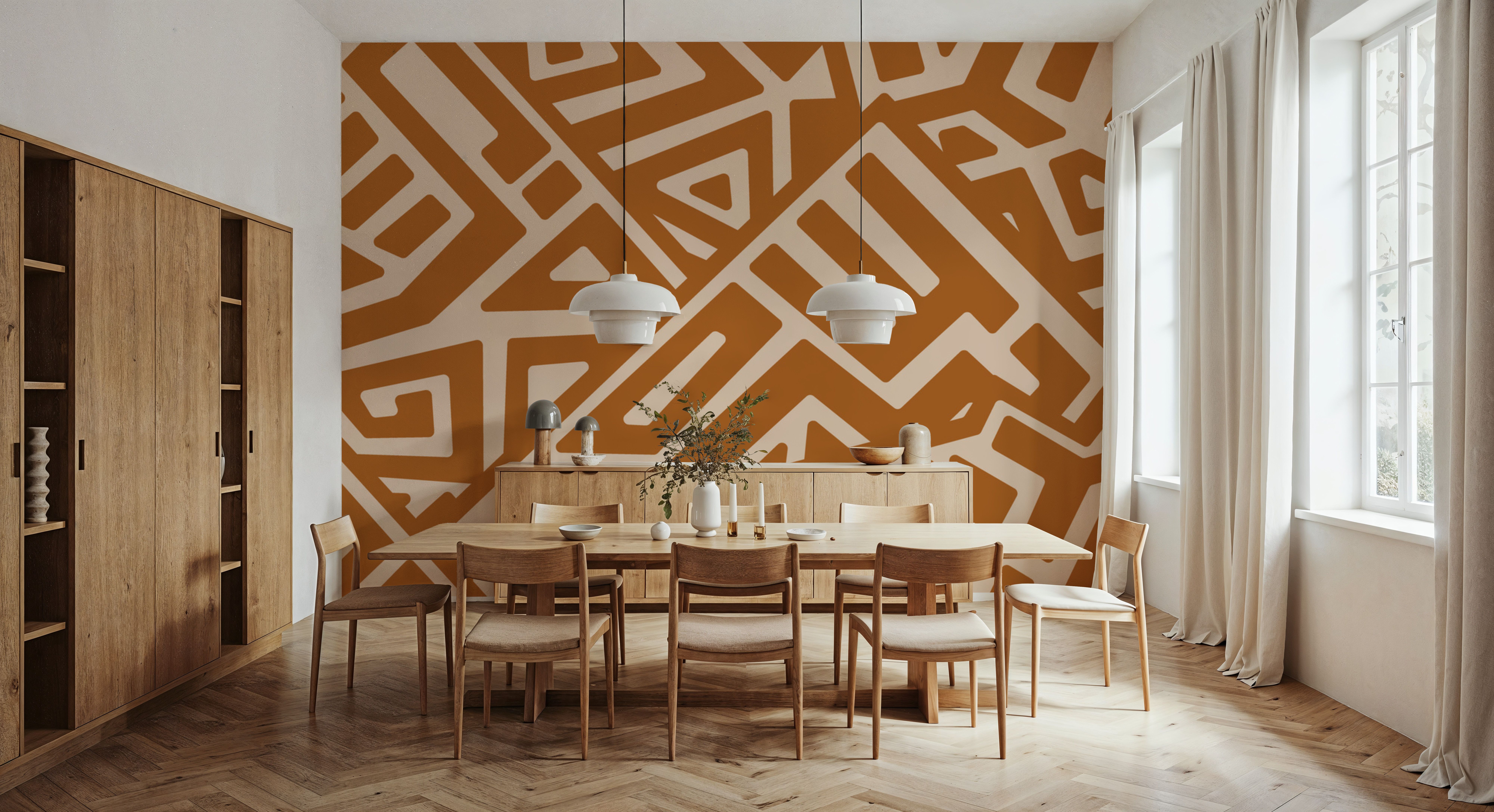 Bronze Labyrinth, Wallpaper