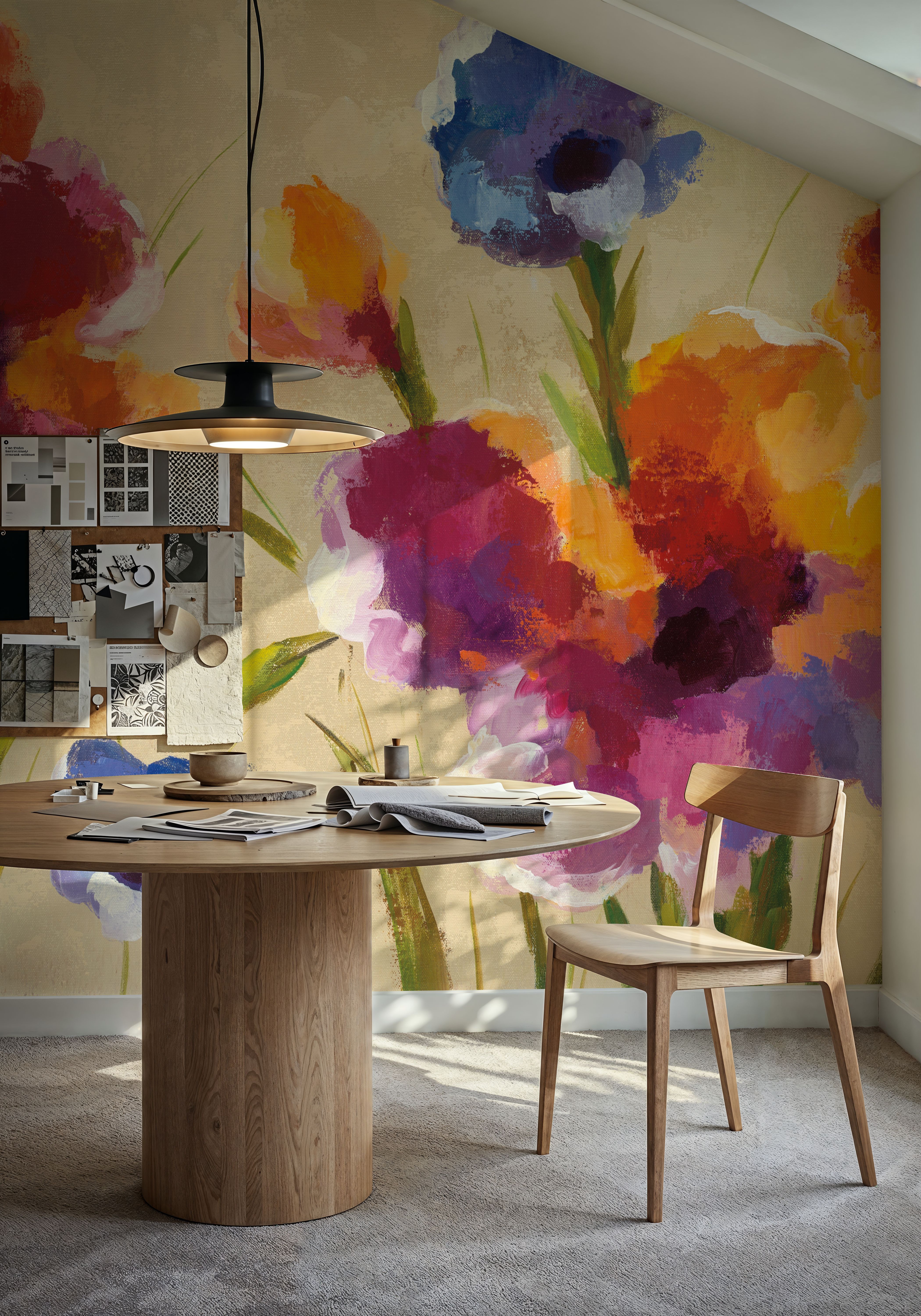 Bold Bright Flowers I