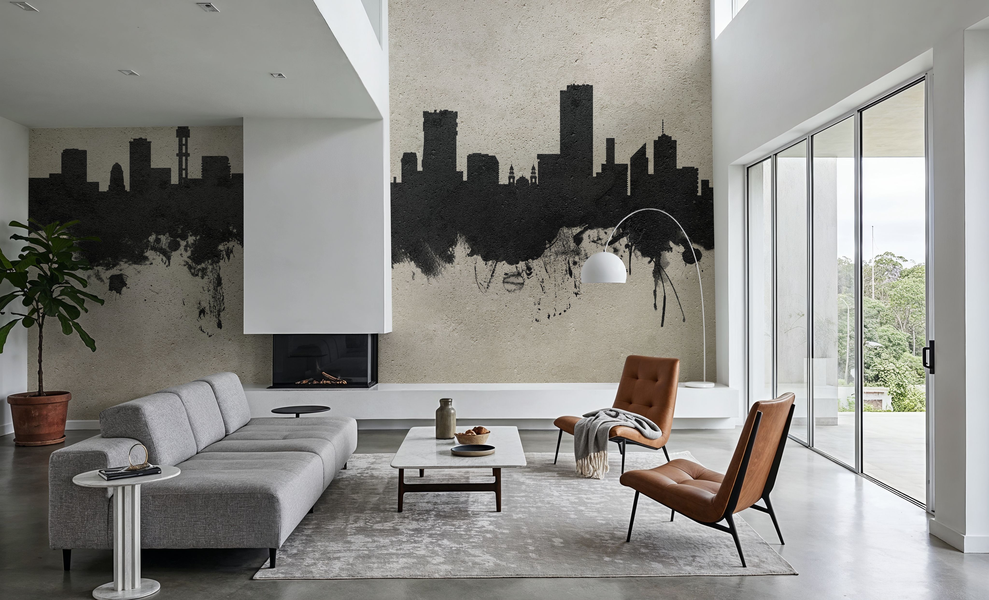 Pretoria South Africa Skyline Concrete, Wallpaper