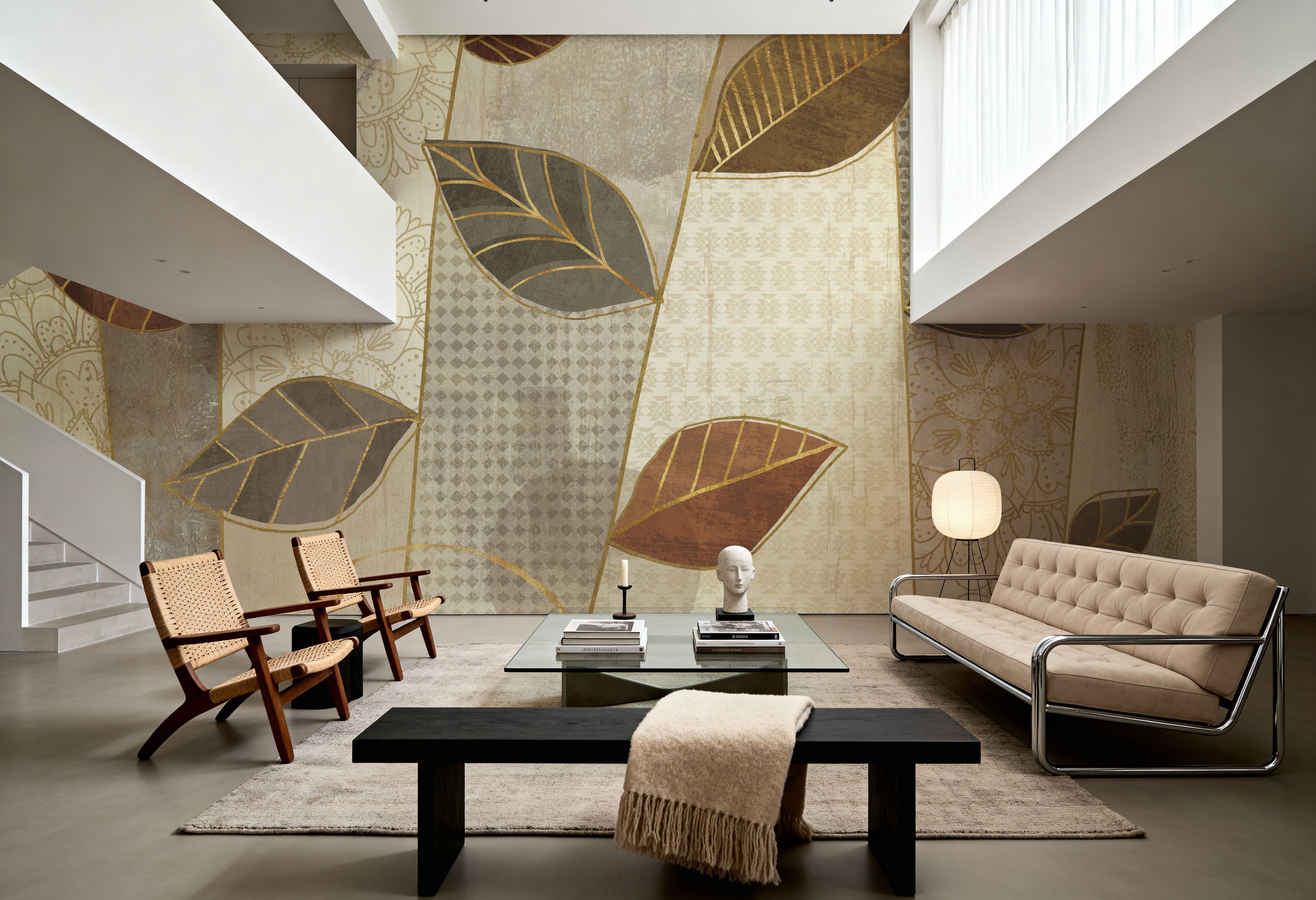 Bohemian Leaves I Neutral