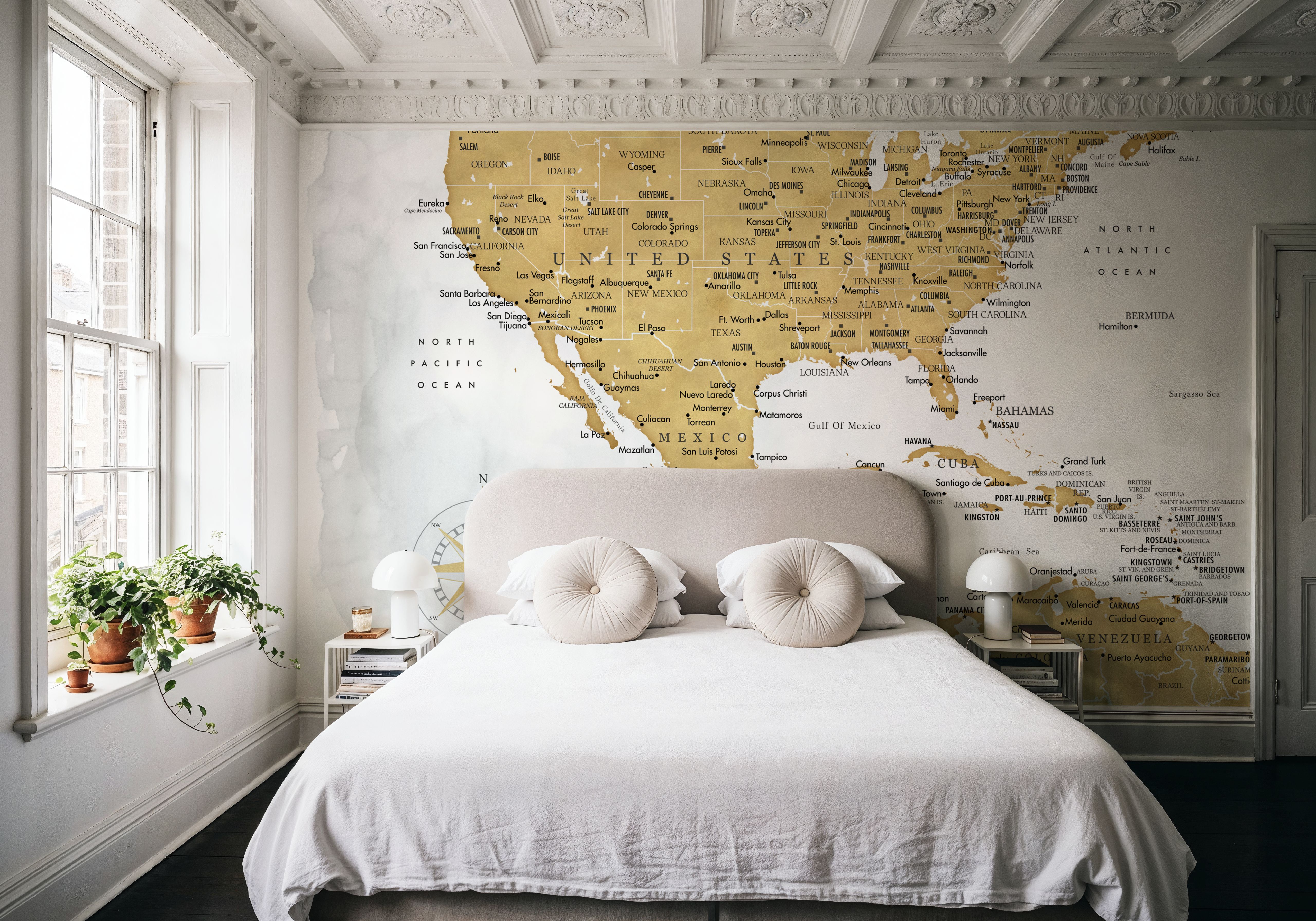 US Mexico Caribbean Map - Rosie Wash