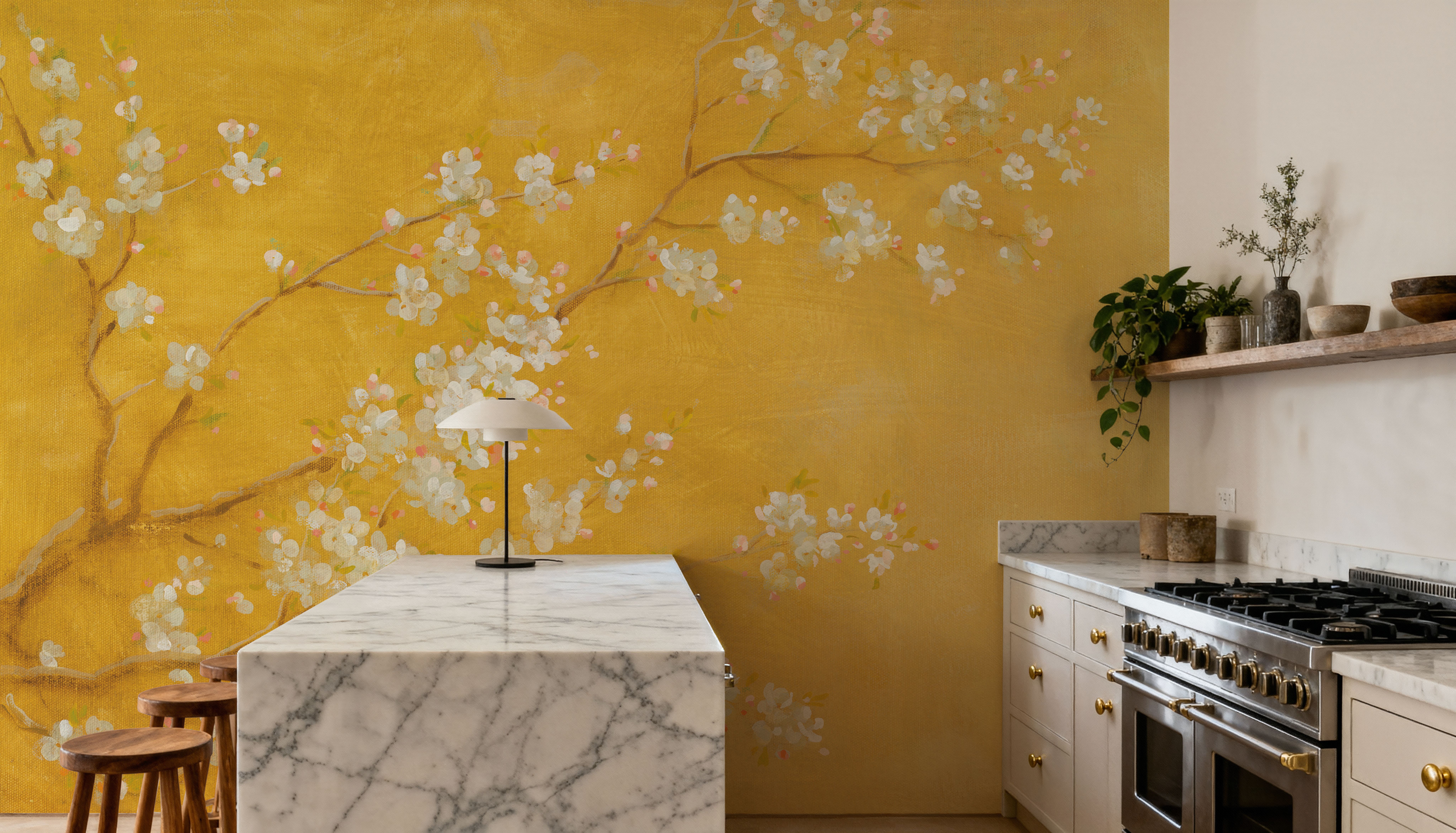 White Cherry Blossoms II