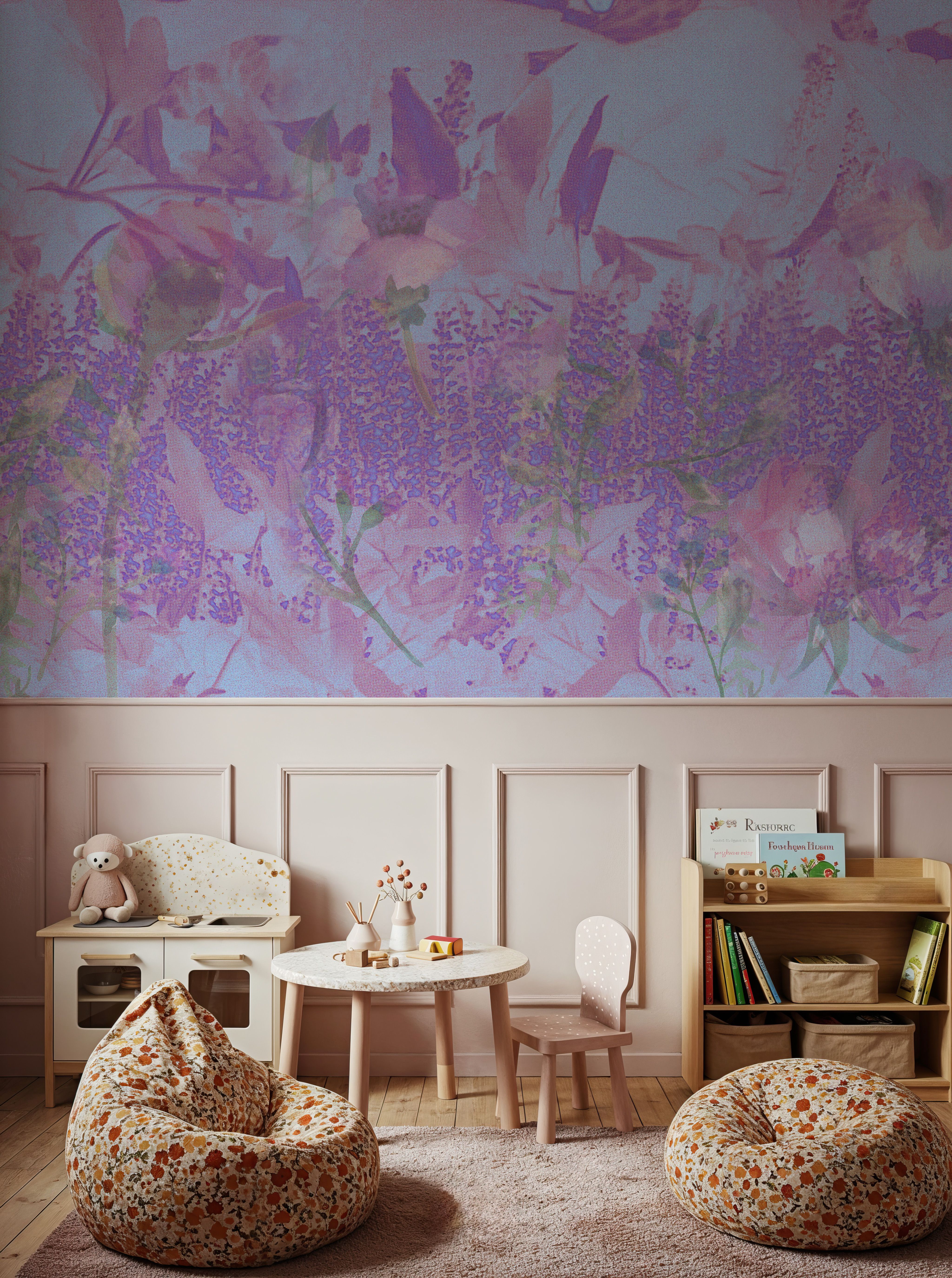 Dream Lupine, Washed Periwinkle