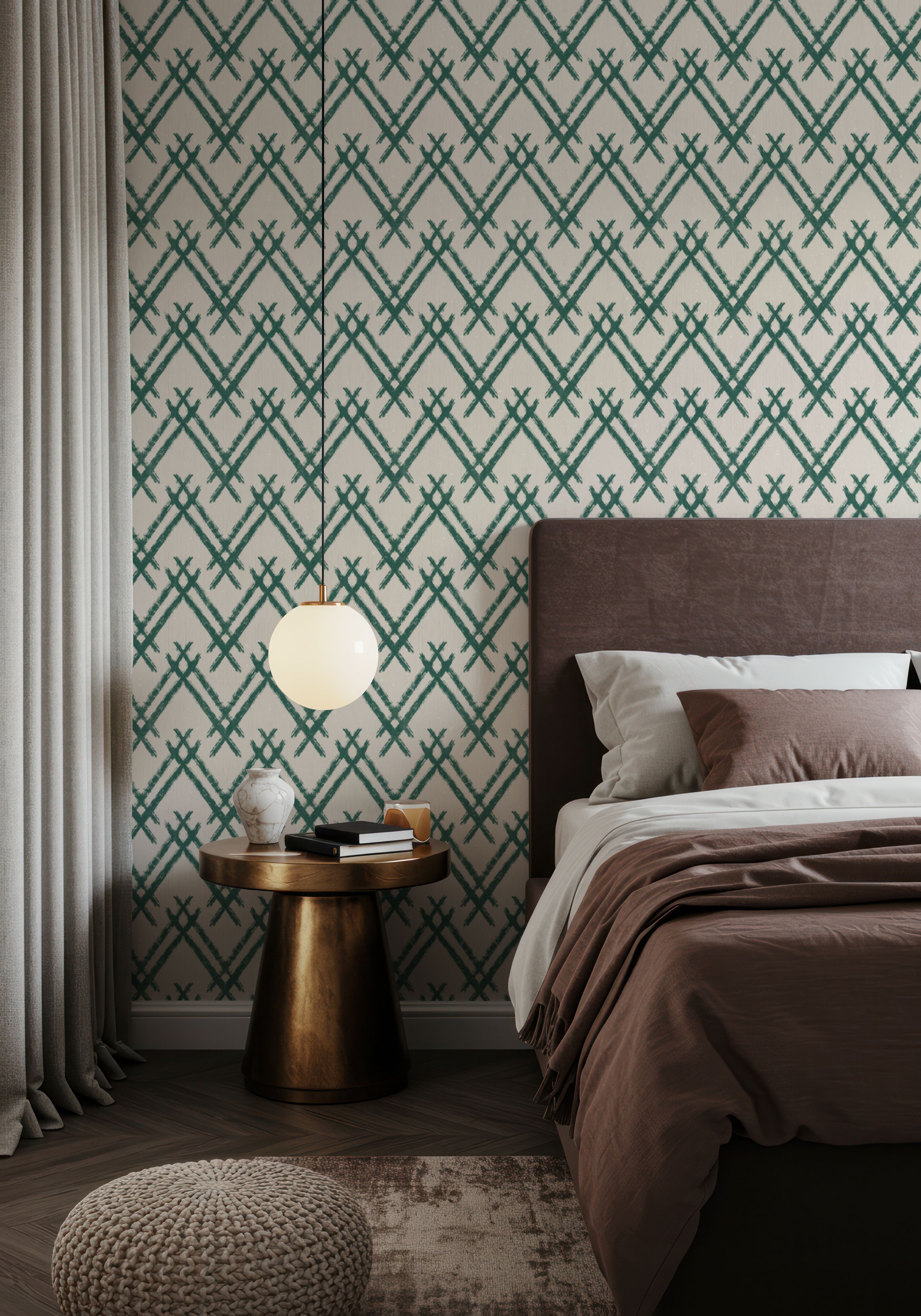 Woodland Tops Tropical Green